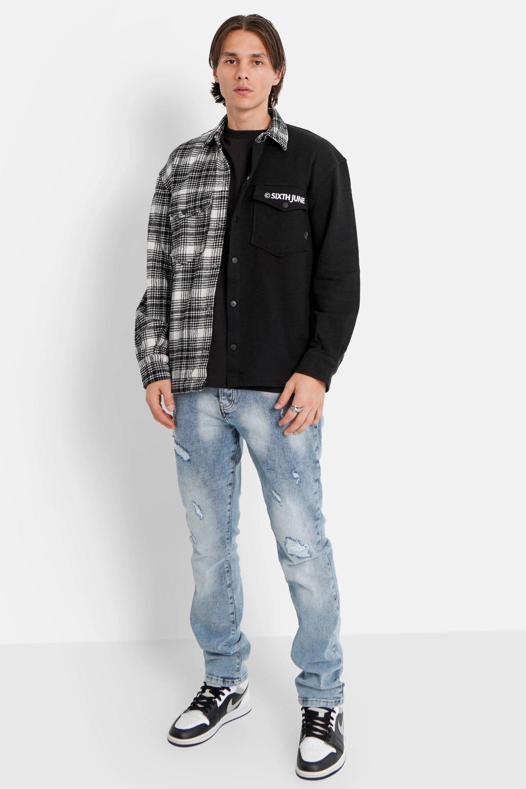 BIMATERIAL logo l/s shirt - Image 2