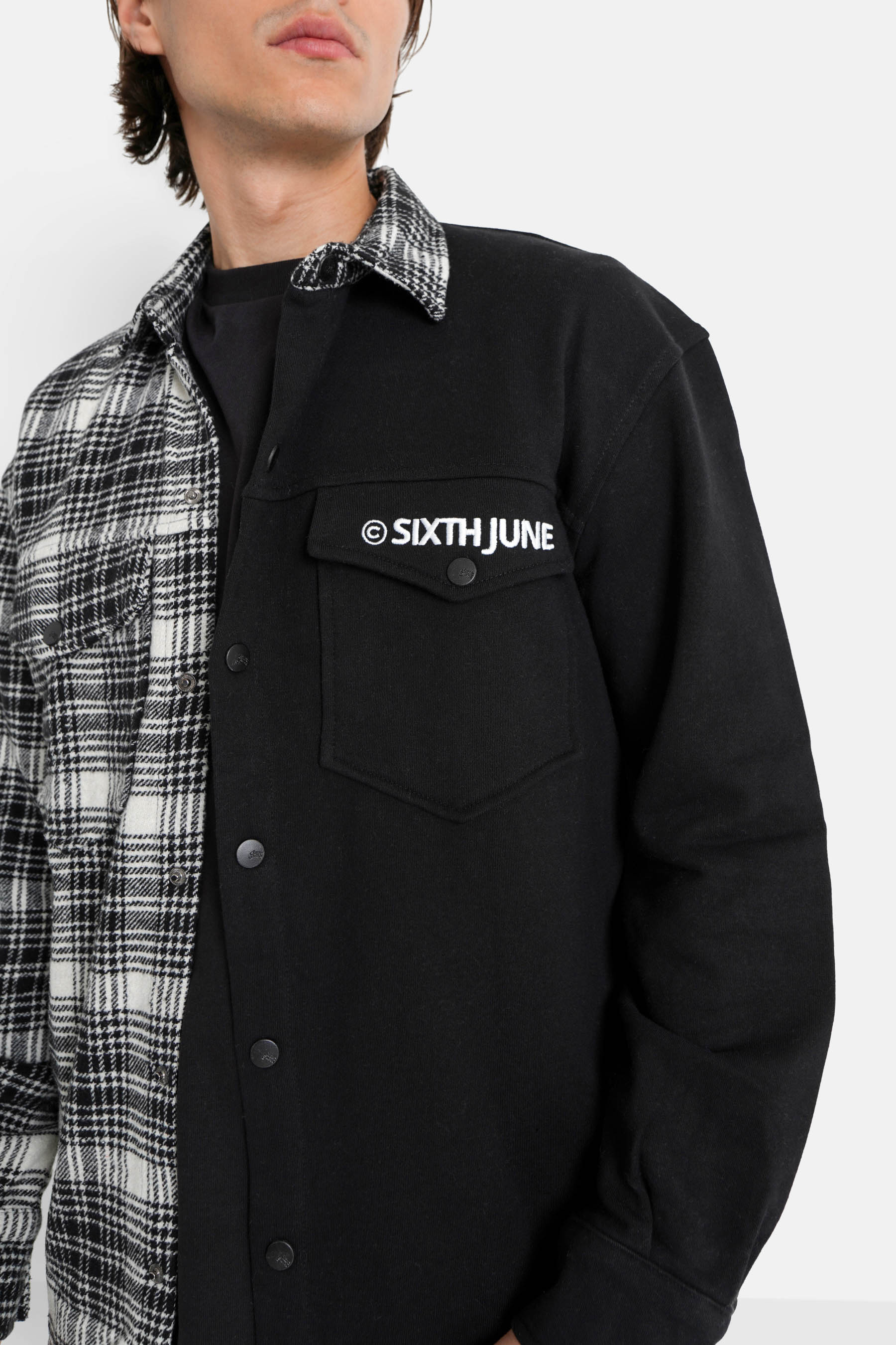 BIMATERIAL logo l/s shirt - Image 3