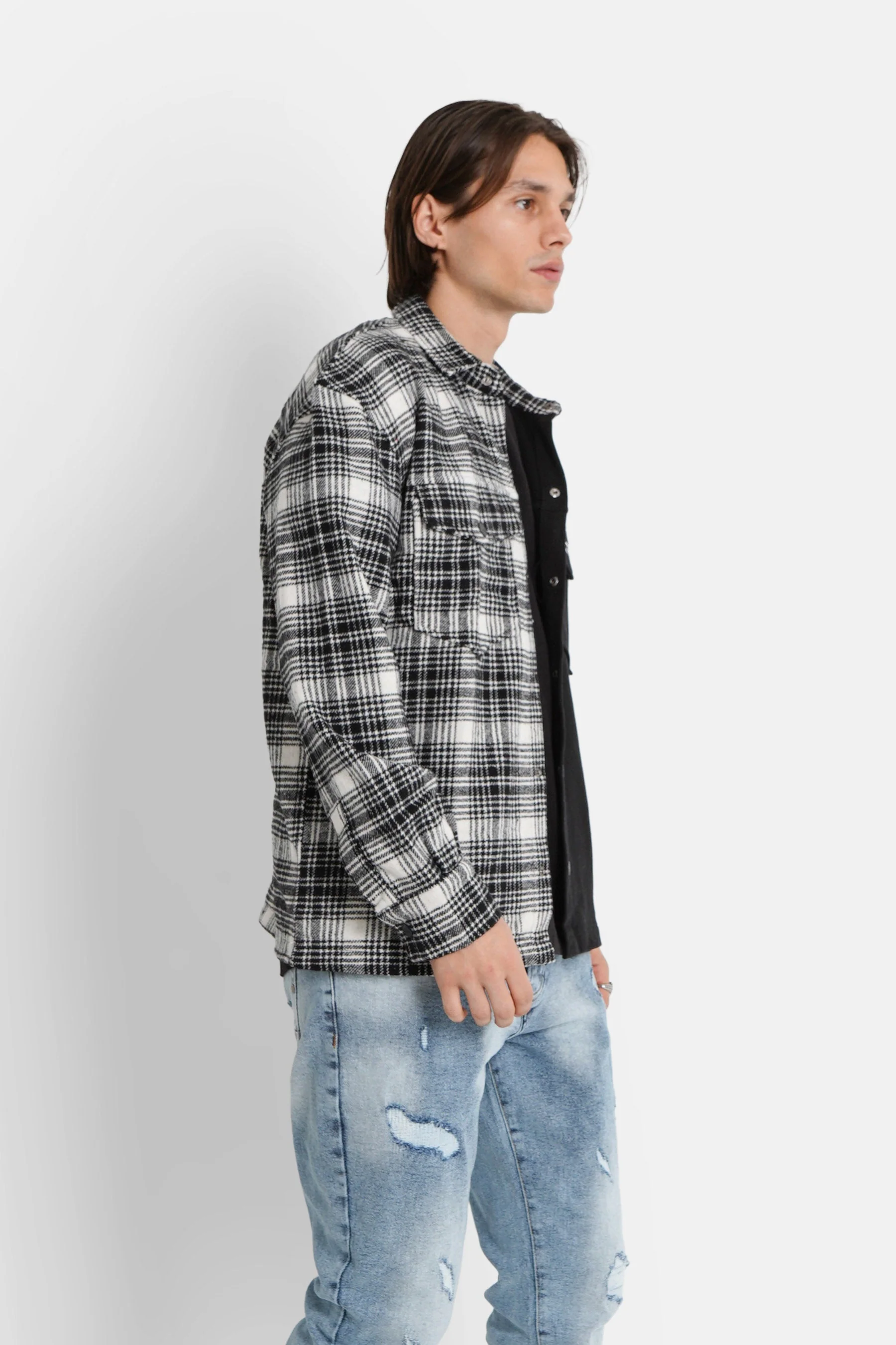 BIMATERIAL logo l/s shirt - Image 4