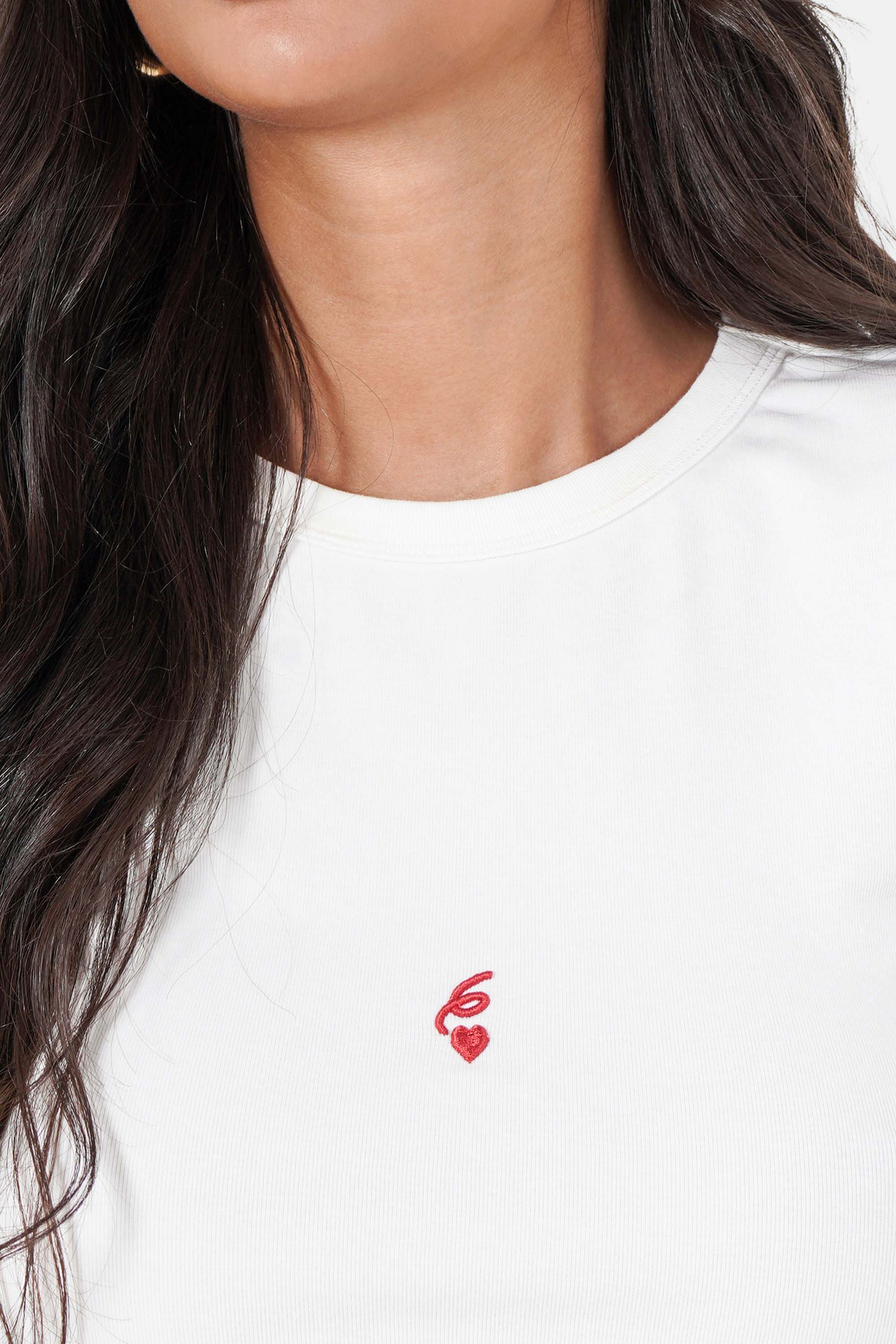 6 HEART s/s top - Image 3