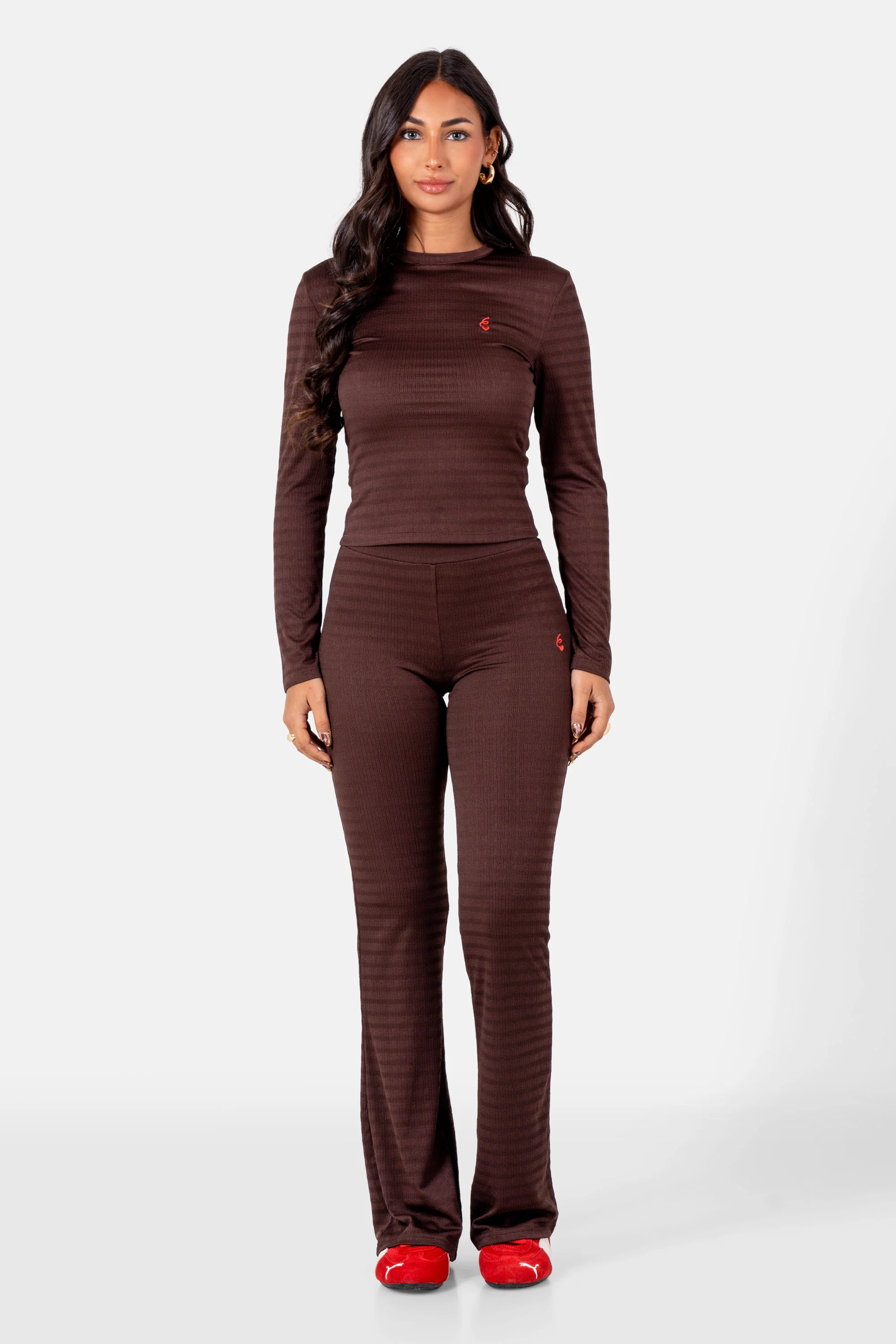 6 HEART textured pant - Image 2