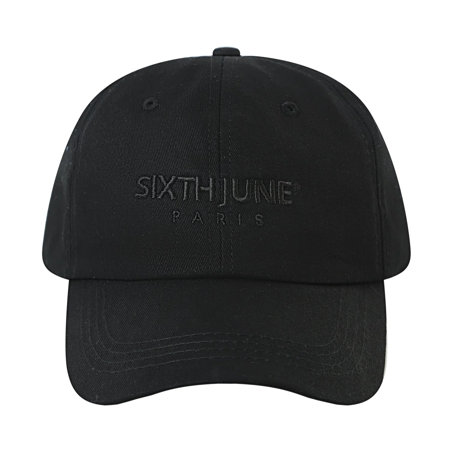 Casquette logo brodé Noir - Image 5