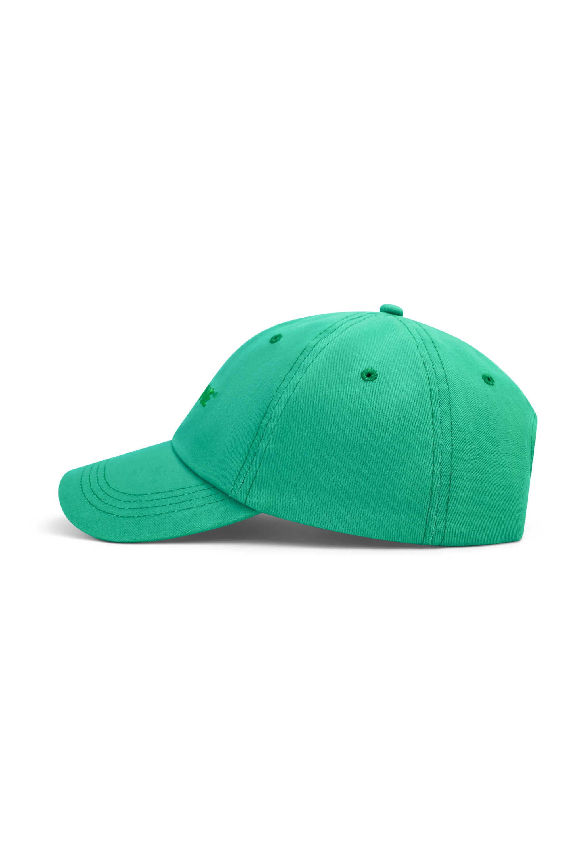 Casquette logo brodé Vert - Image 7