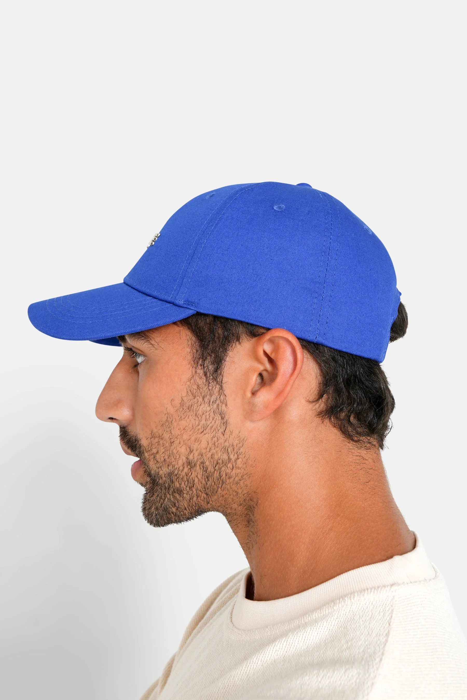 Casquette logo métallique Bleu - Image 3