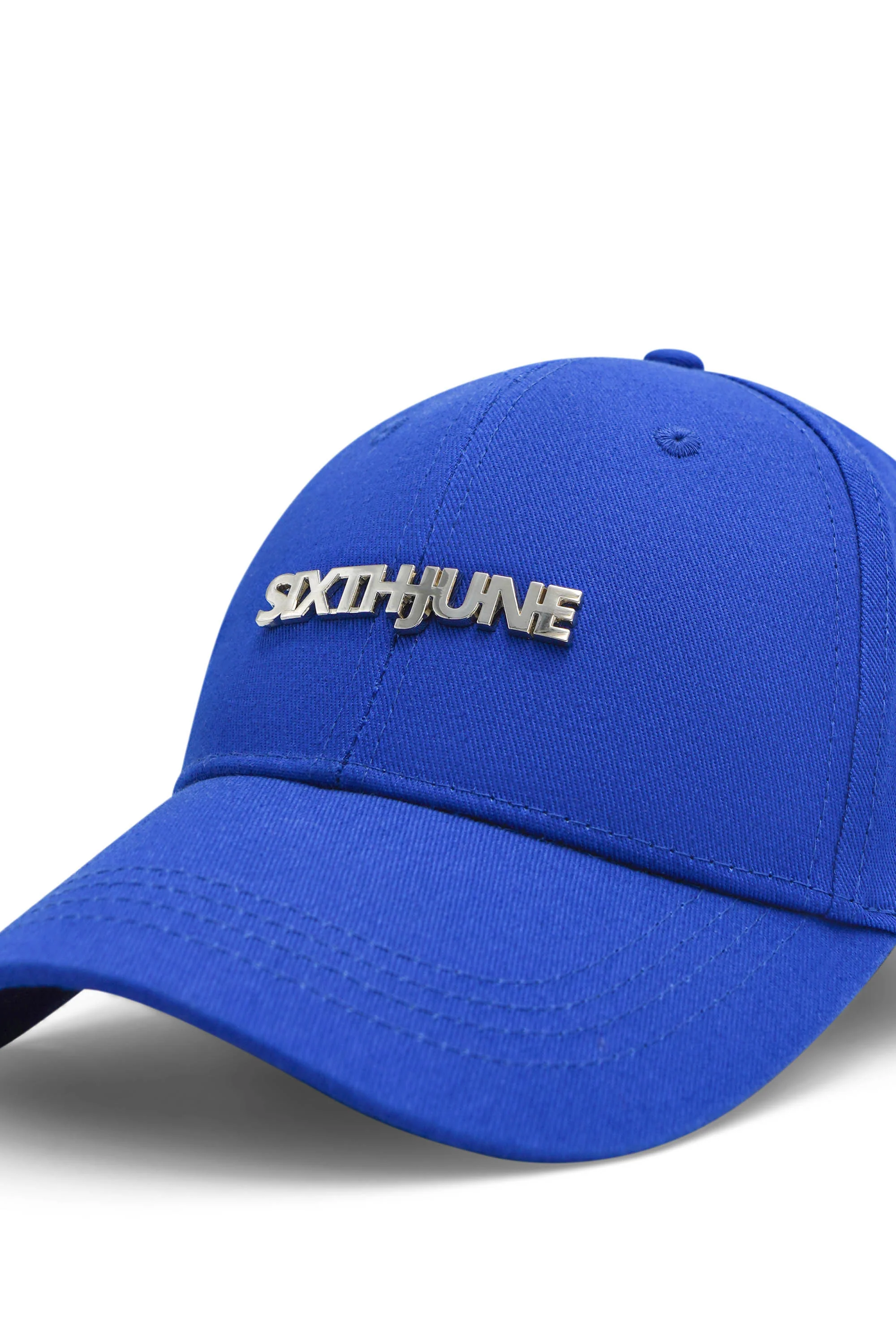 Casquette logo métallique Bleu - Image 8