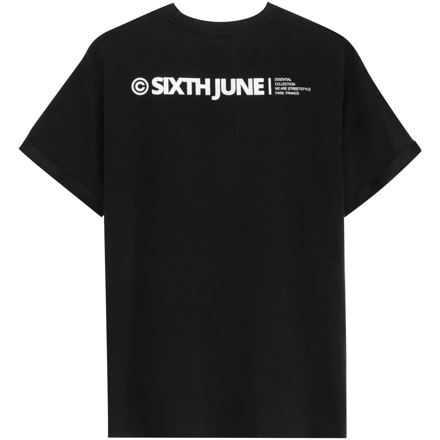 T-shirt logo imprimé Noir - Image 6