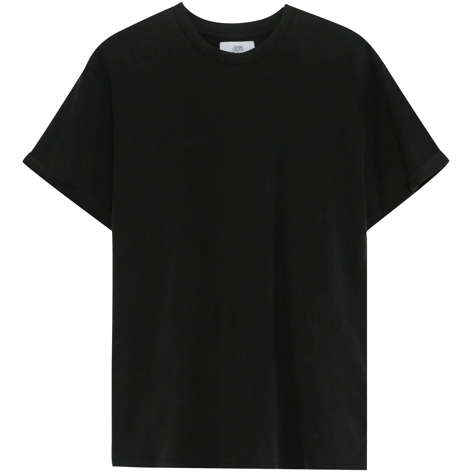 T-shirt logo imprimé Noir - Image 7