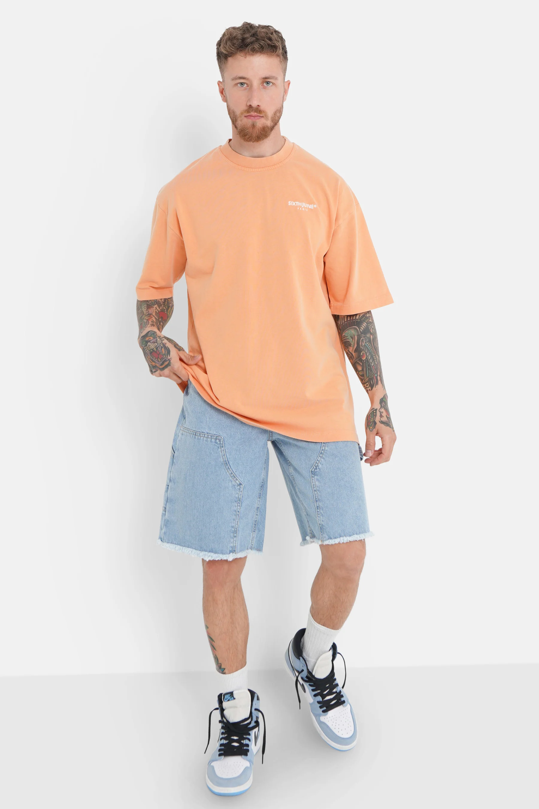 T-shirt acid logo Orange - Image 2