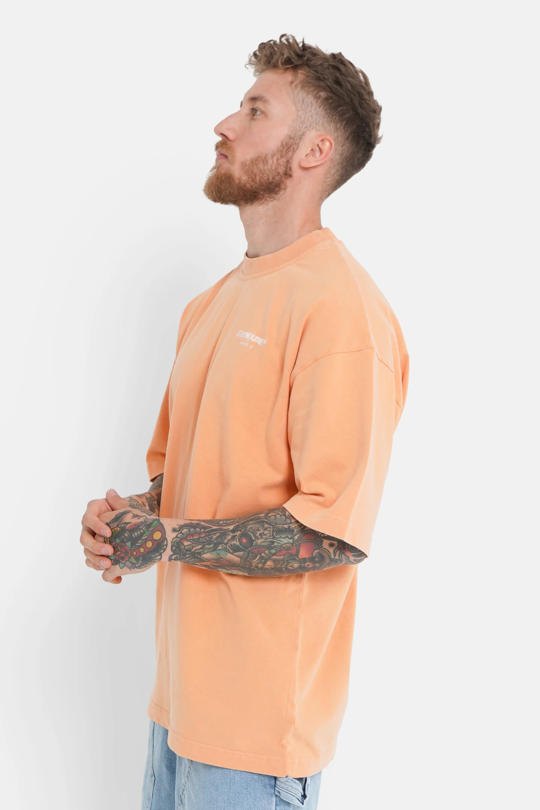 T-shirt acid logo Orange - Image 4
