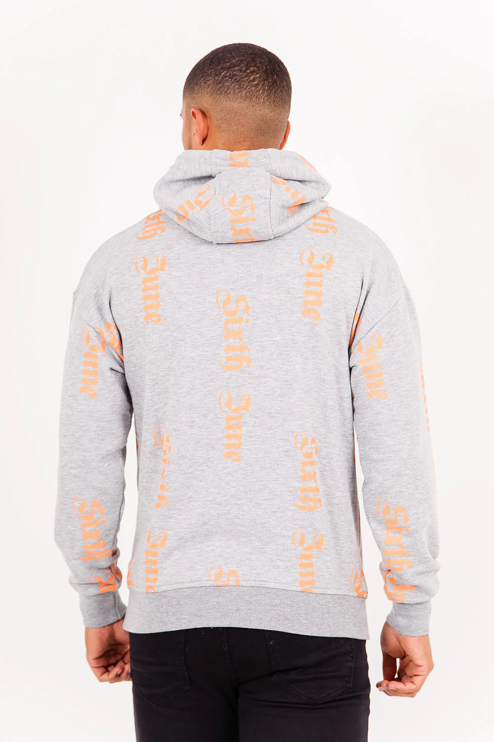 Sweatshirt all over gothique gris - Image 5