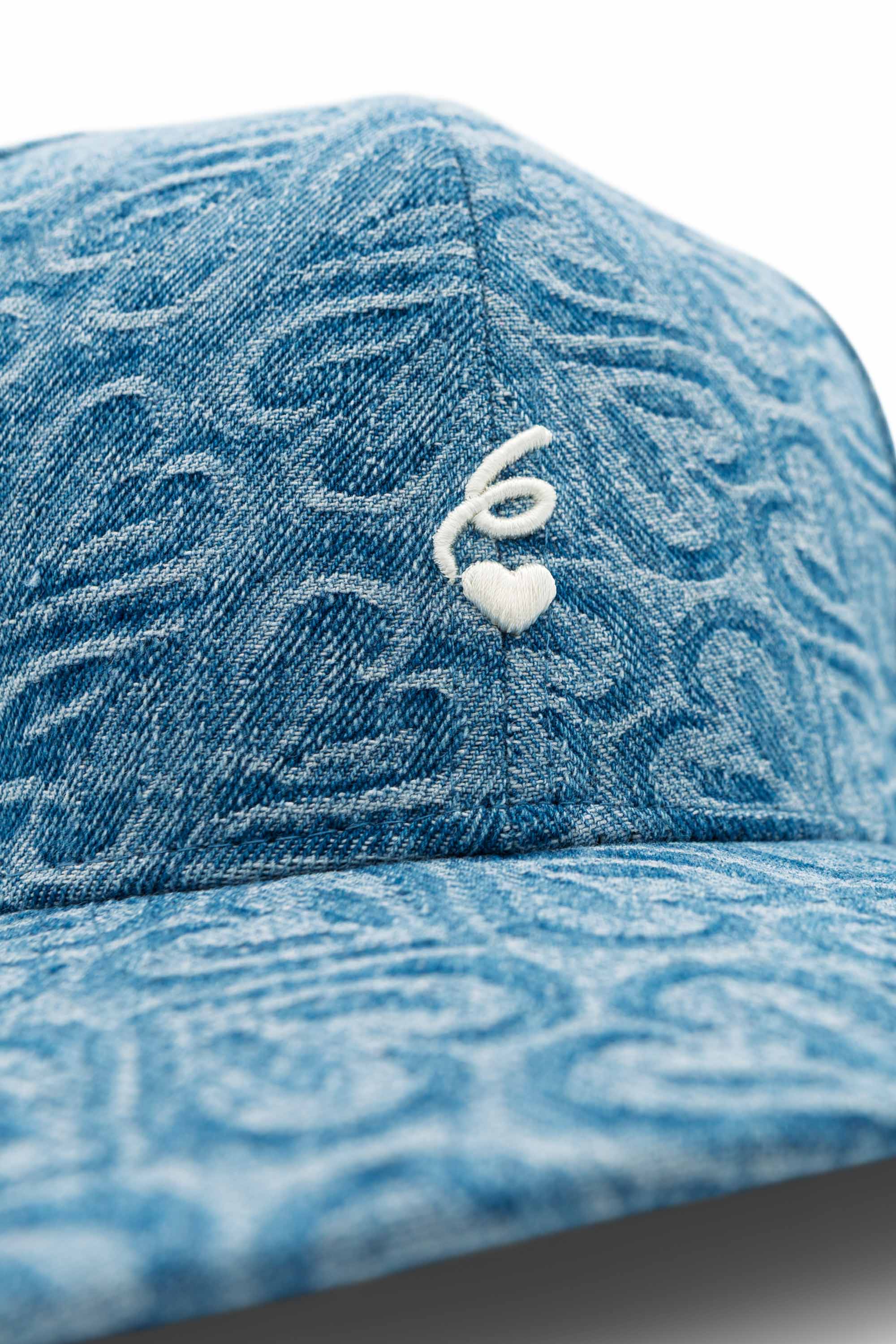 HEART denim cap - Image 3