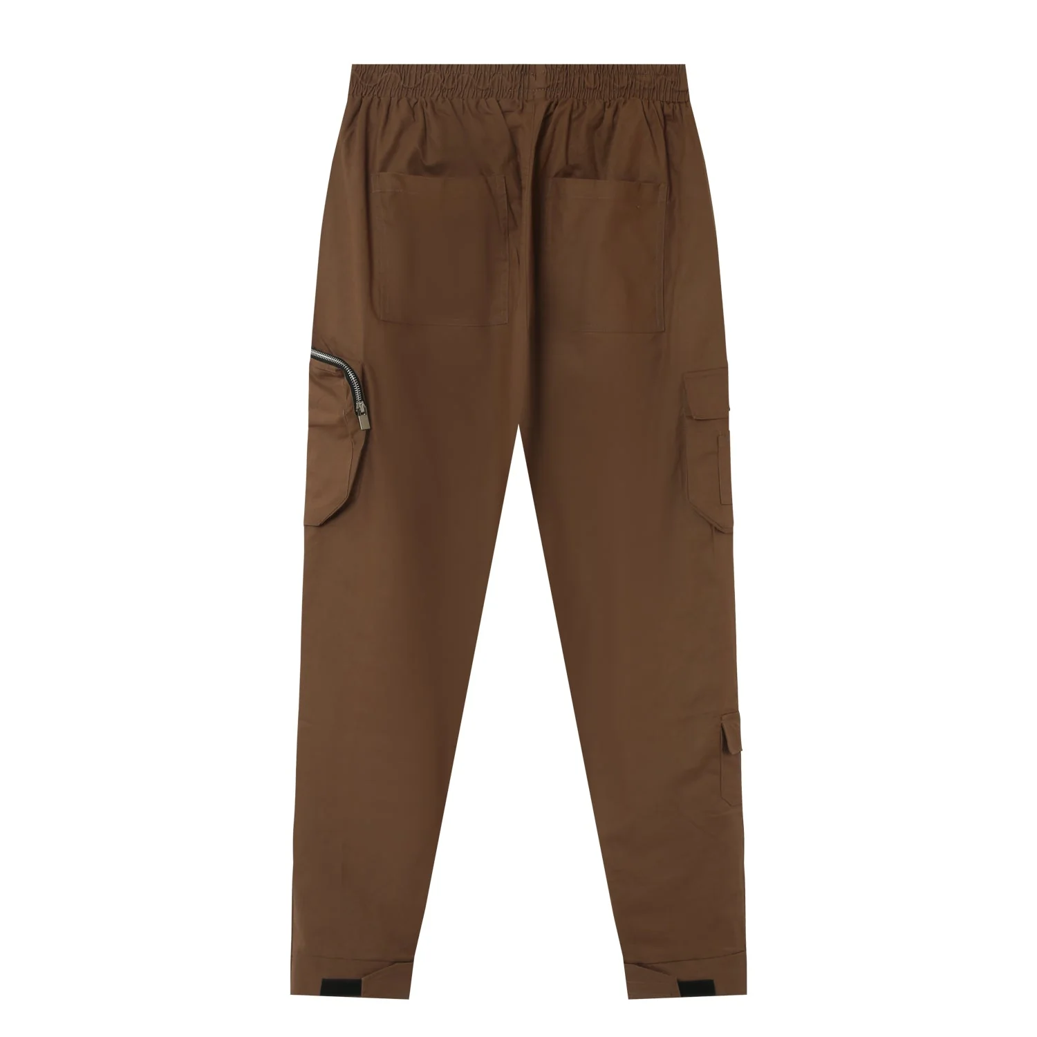 Pantalon cargo zip Marron foncé - Image 7