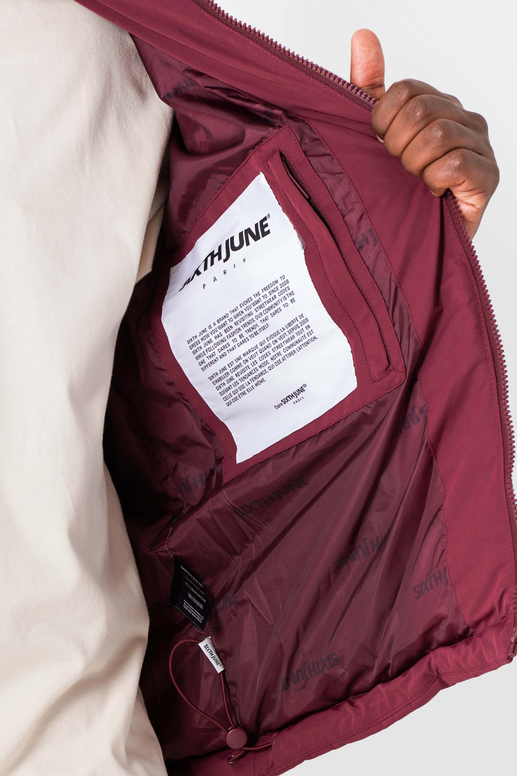 PRINTED logo puffer jacket - Image 3