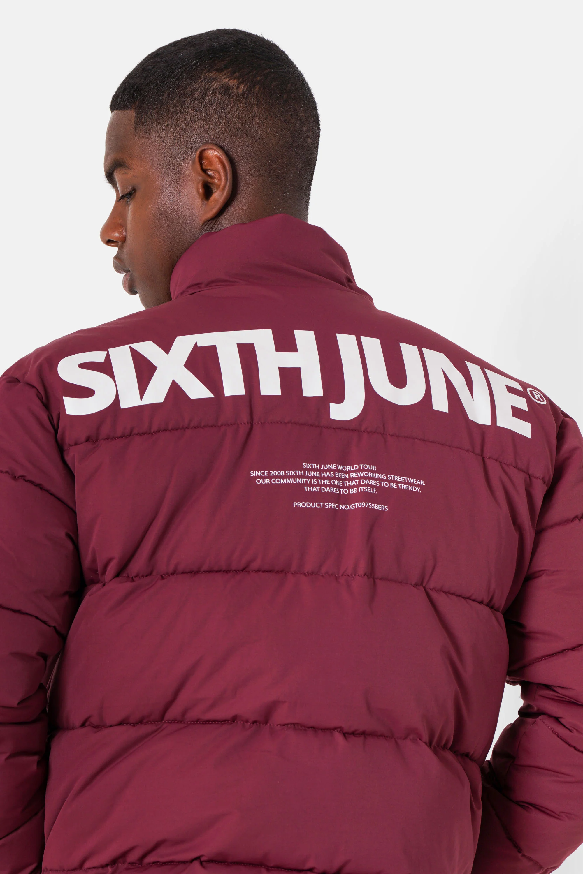 PRINTED logo puffer jacket - Image 4