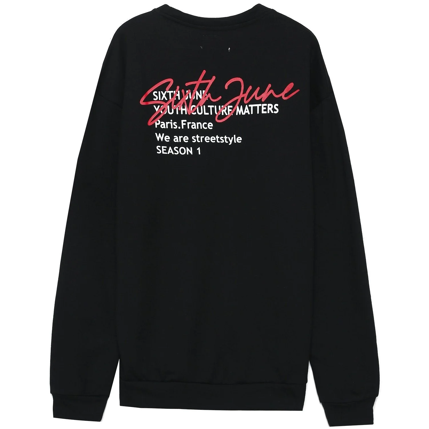 Sweatshirt Youth Culture Matters noir - Image 6