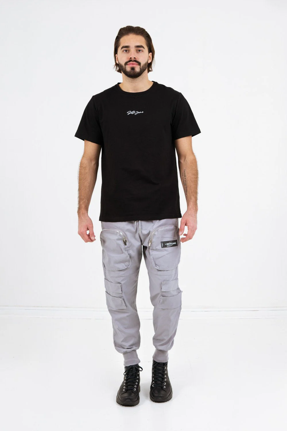 T-shirt dos signature noir - Image 2