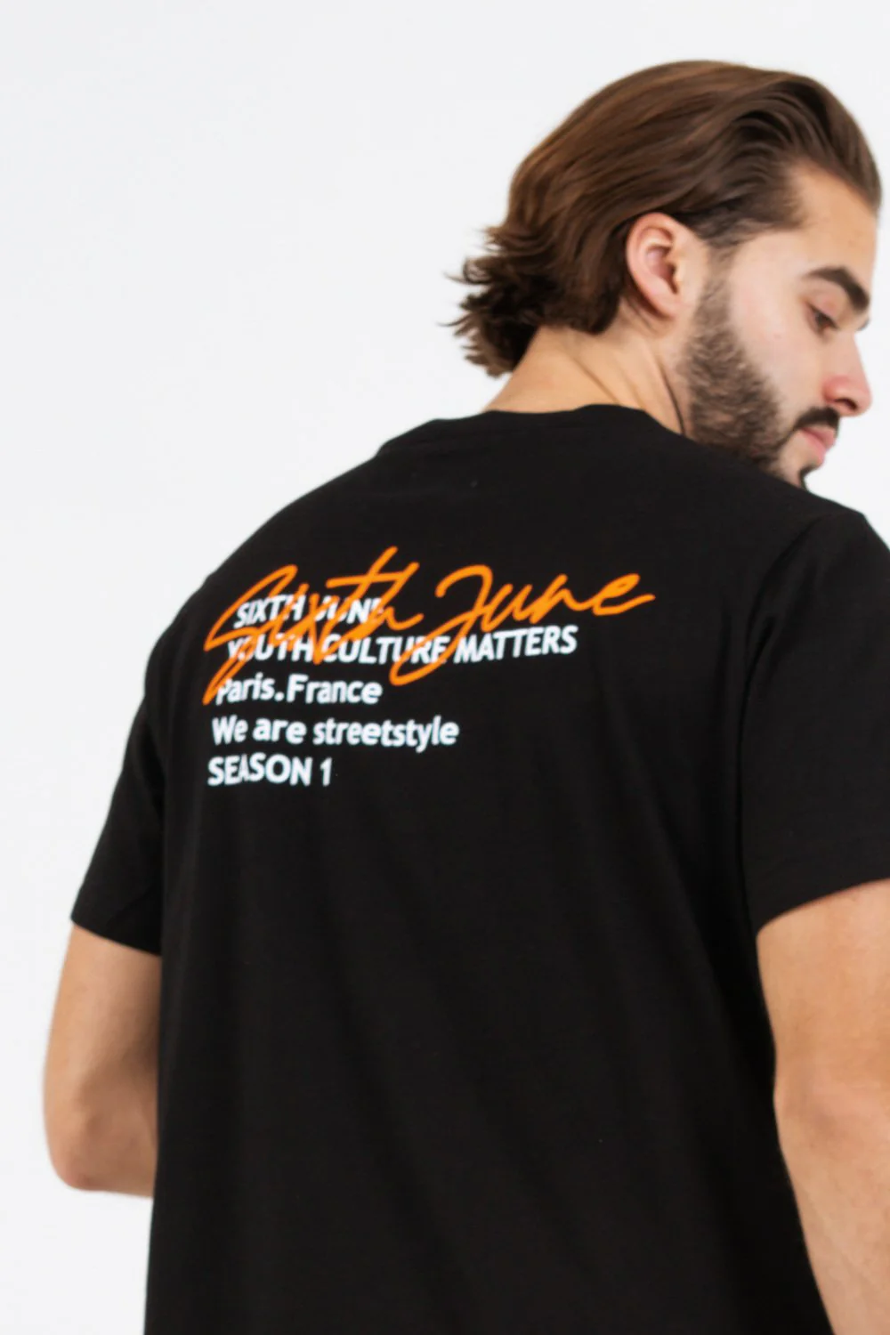 T-shirt dos signature noir - Image 3
