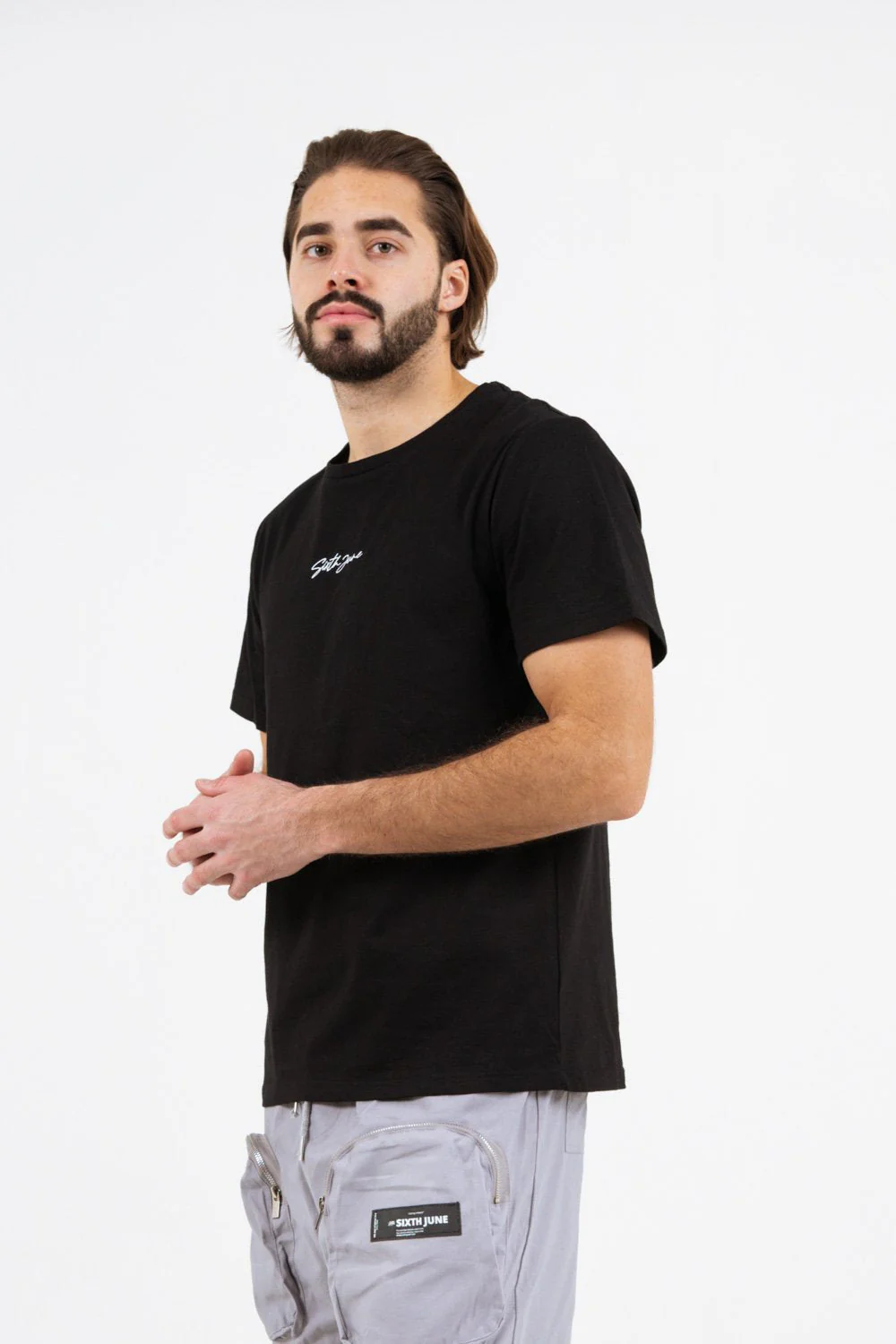 T-shirt dos signature noir - Image 4