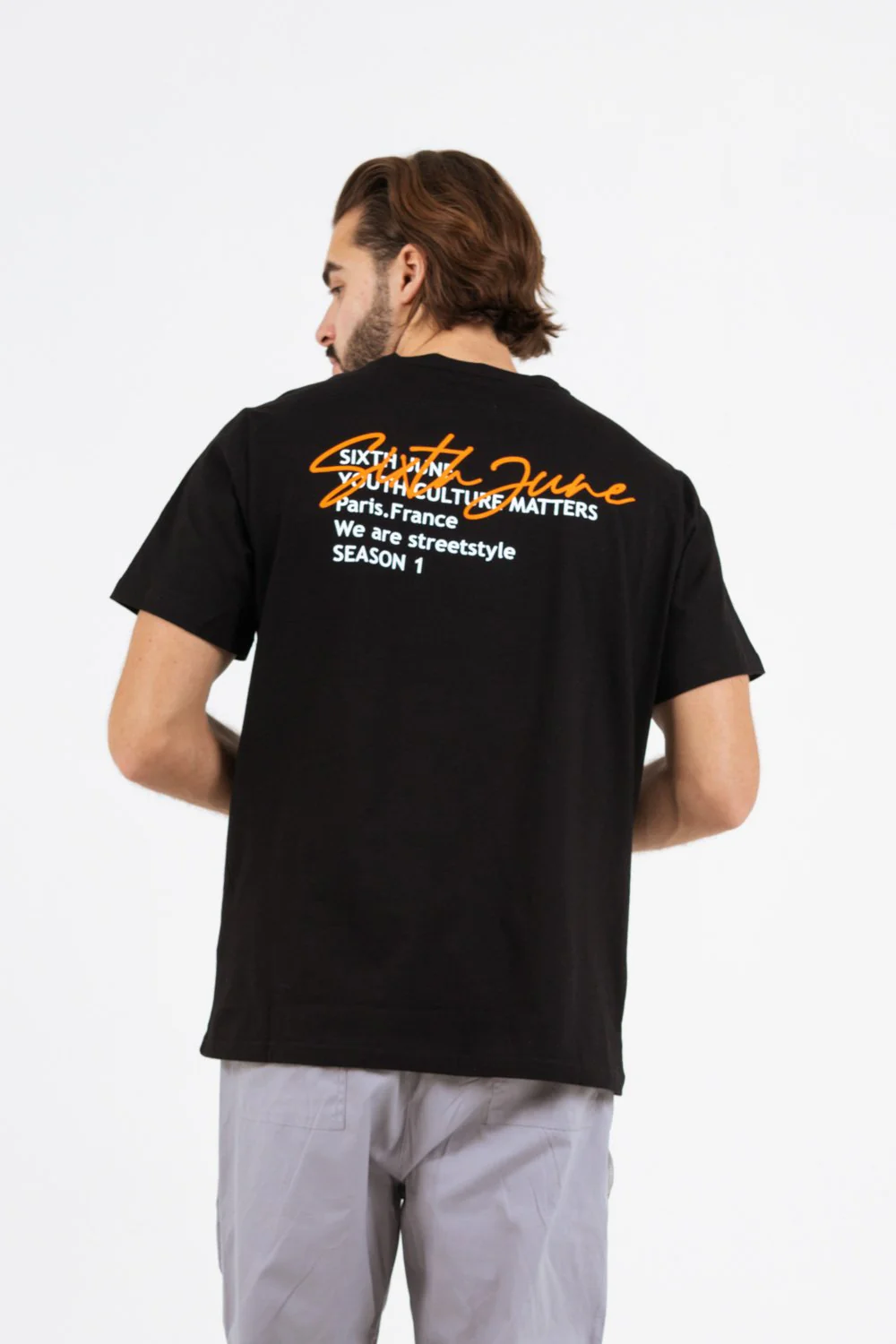 T-shirt dos signature noir - Image 5