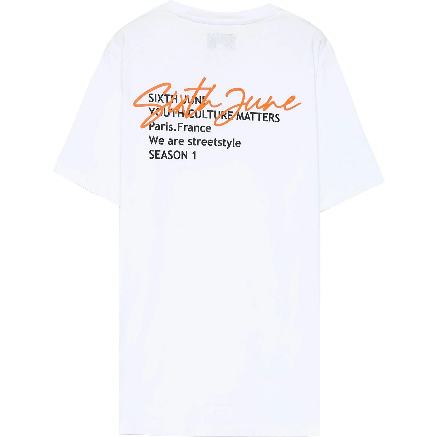 T-shirt dos signature blanc - Image 6