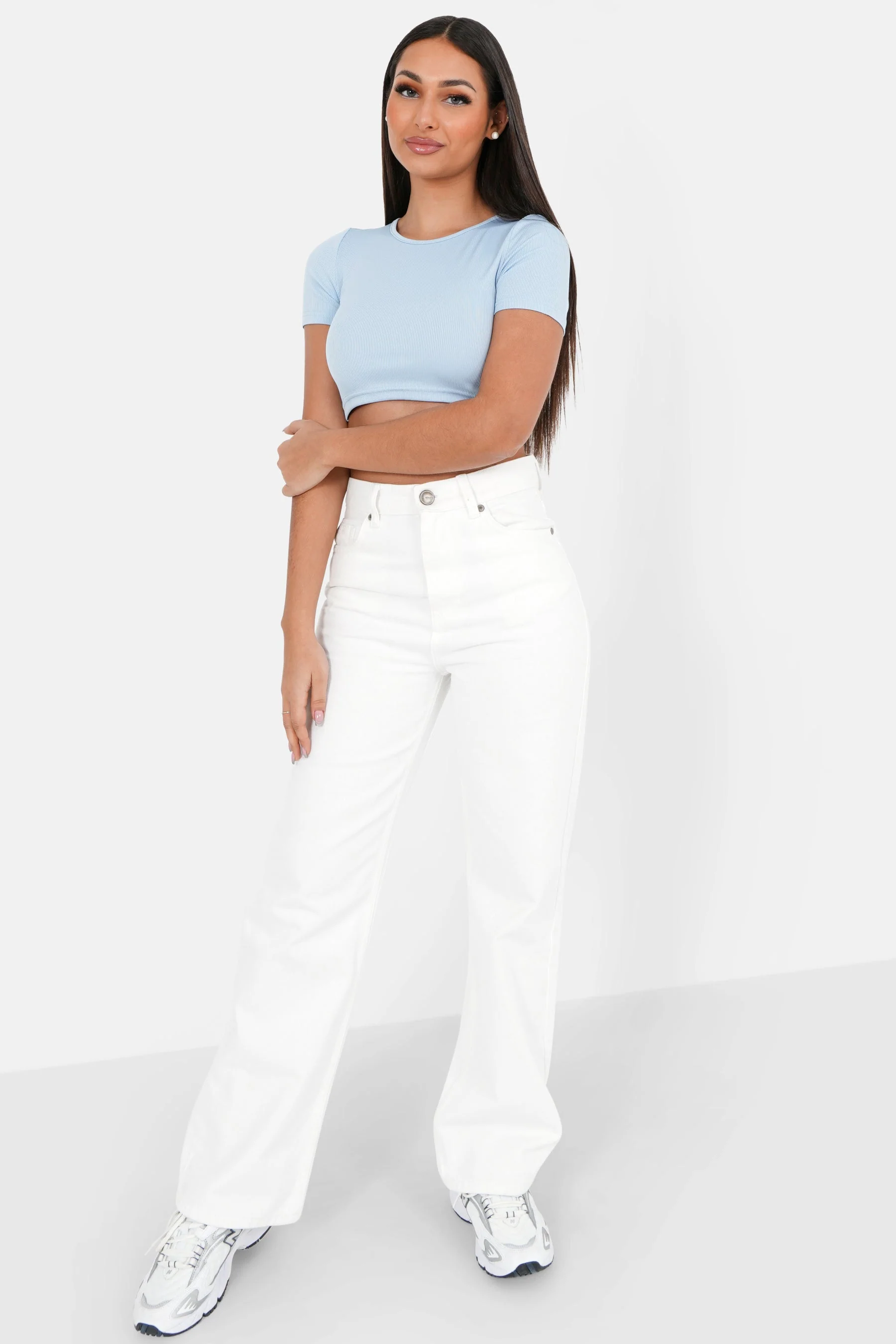 BACKLESS laced s/s top - Image 2
