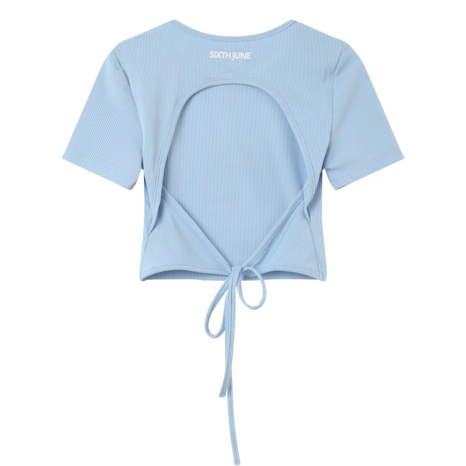 BACKLESS laced s/s top - Image 6