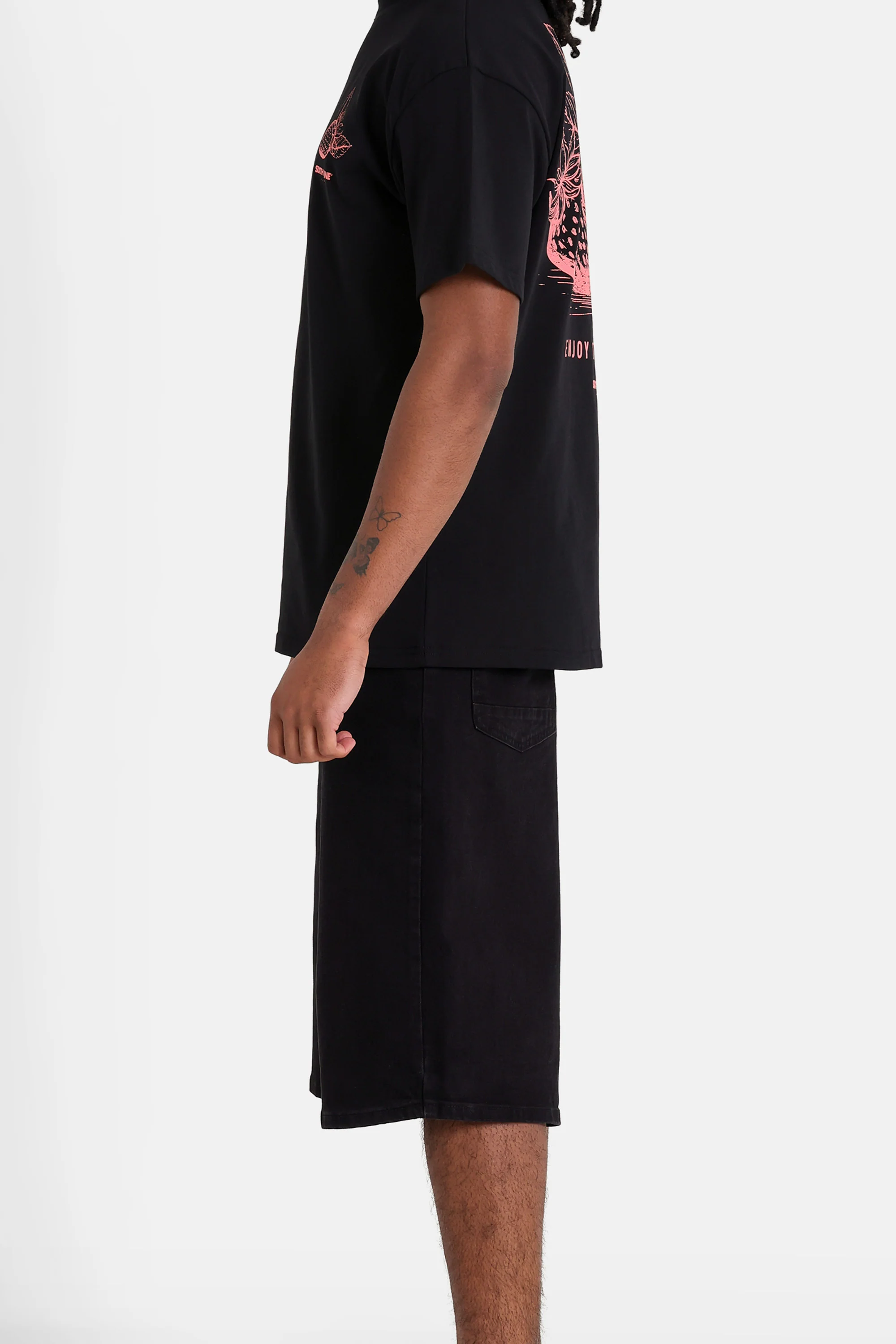 BAGGY denim short - Image 4