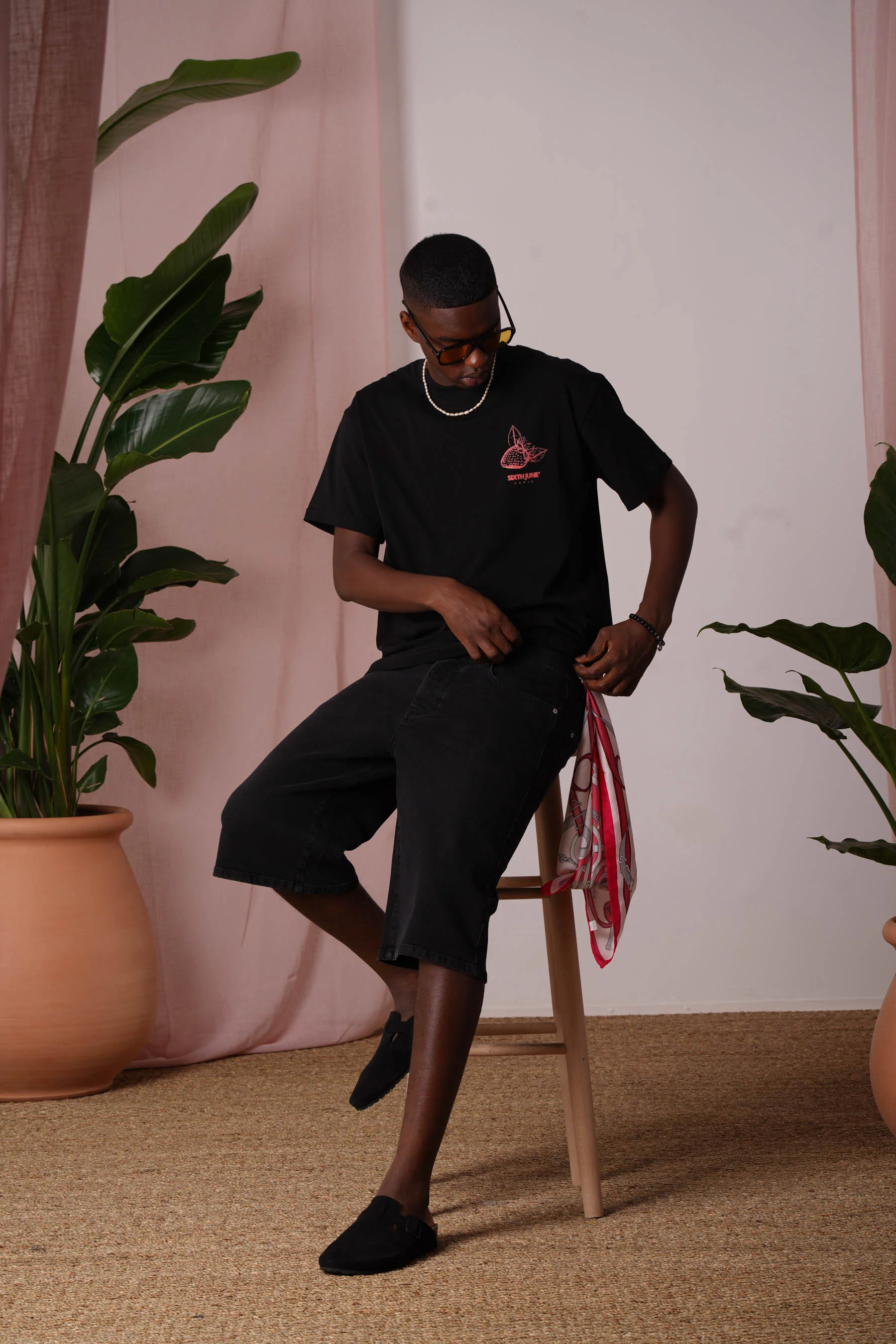 BAGGY denim short - Image 6