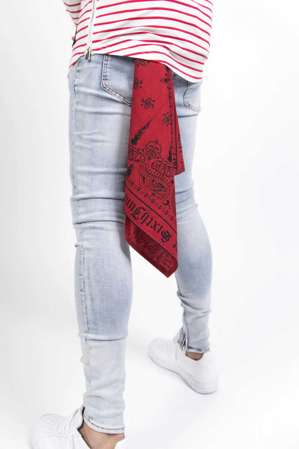 Bandana imprimé rouge - Image 2