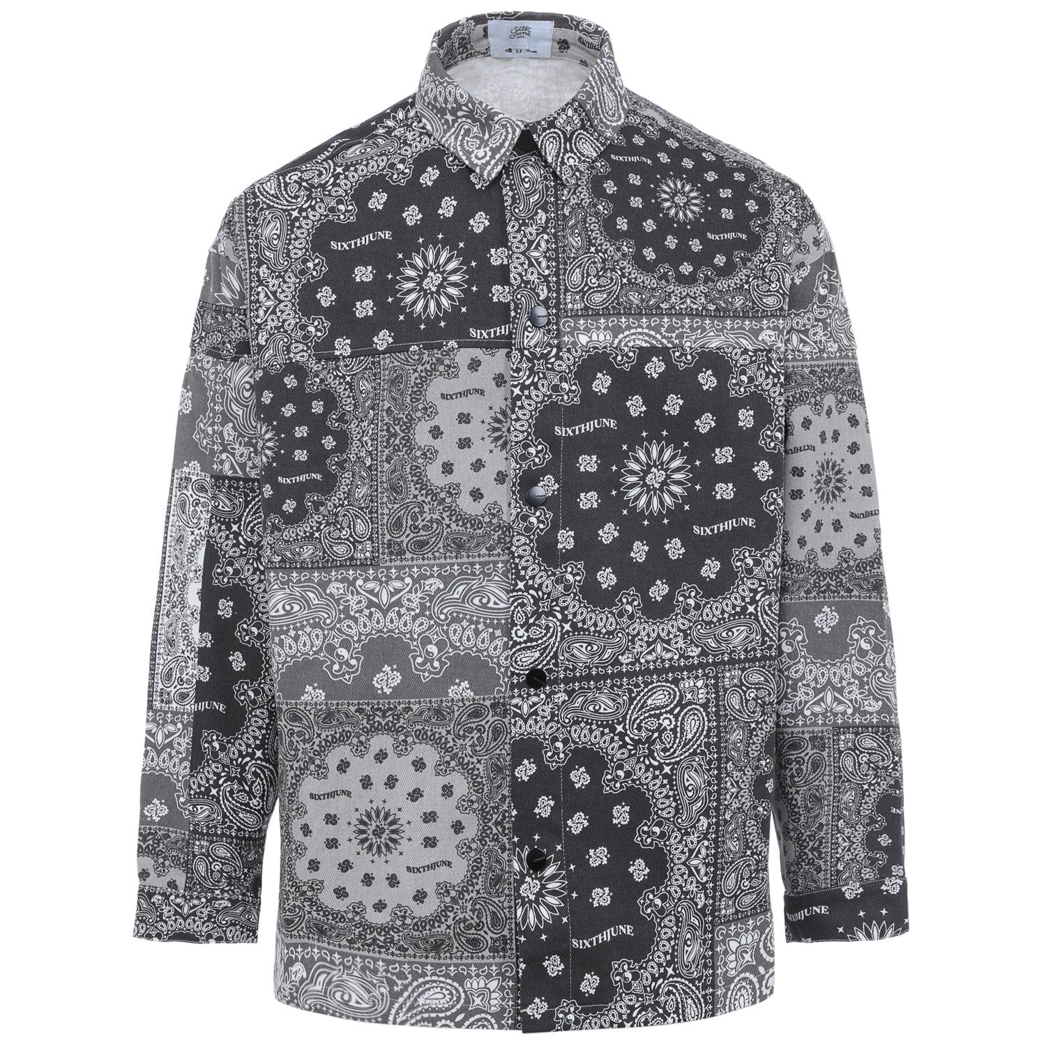 BANDANA patchwork shirt - Image 7