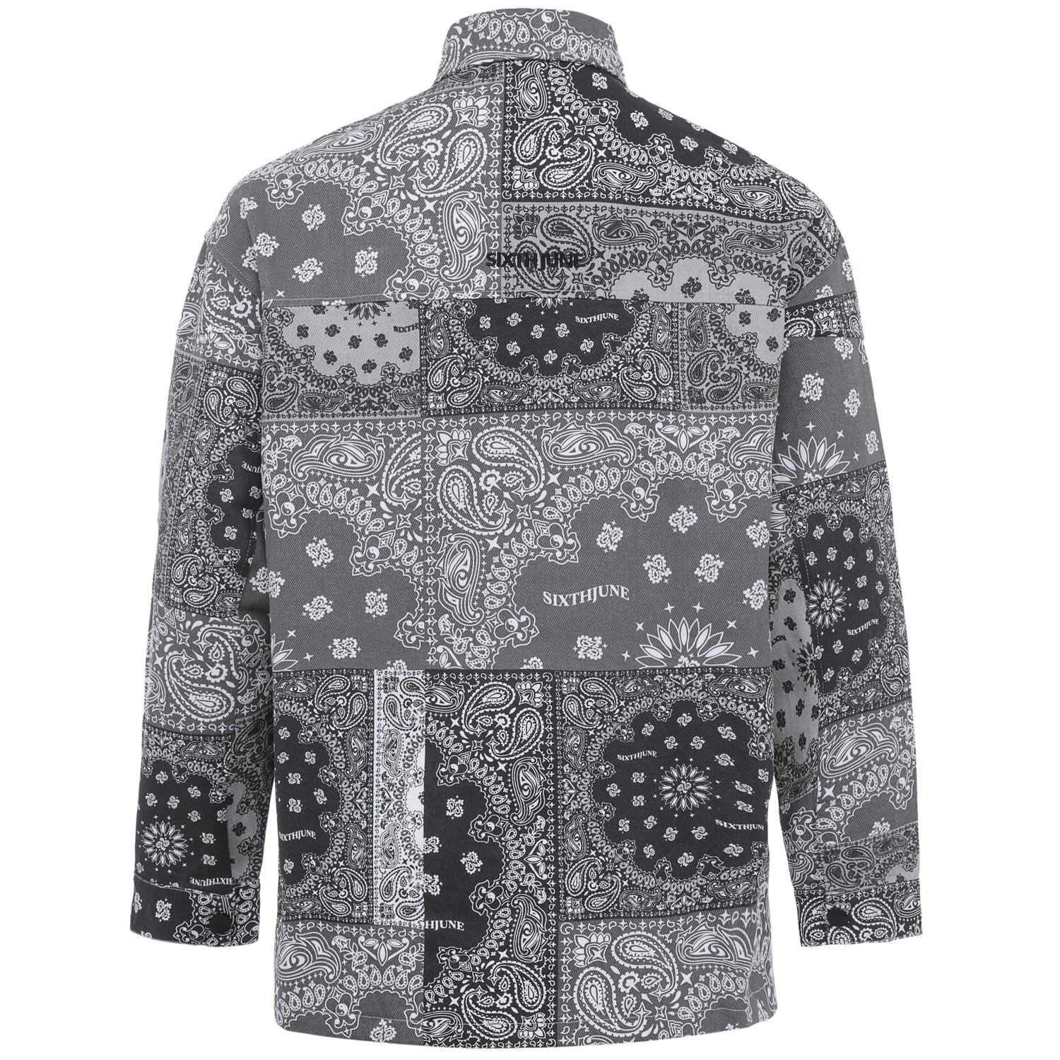 BANDANA patchwork shirt - Image 8