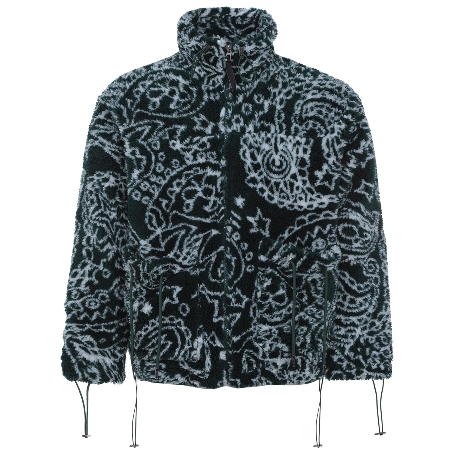 Veste bandana polaire Vert - Image 6