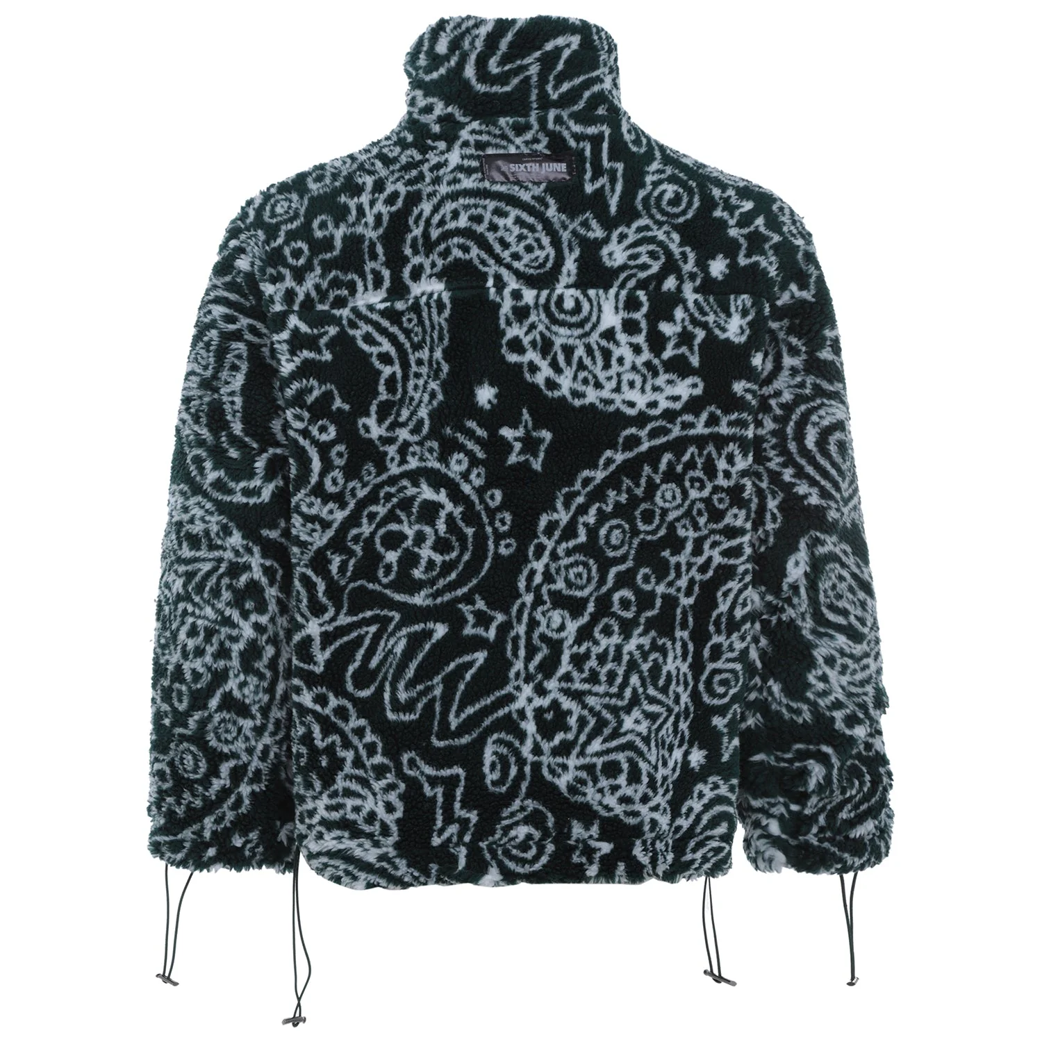 Veste bandana polaire Vert - Image 7