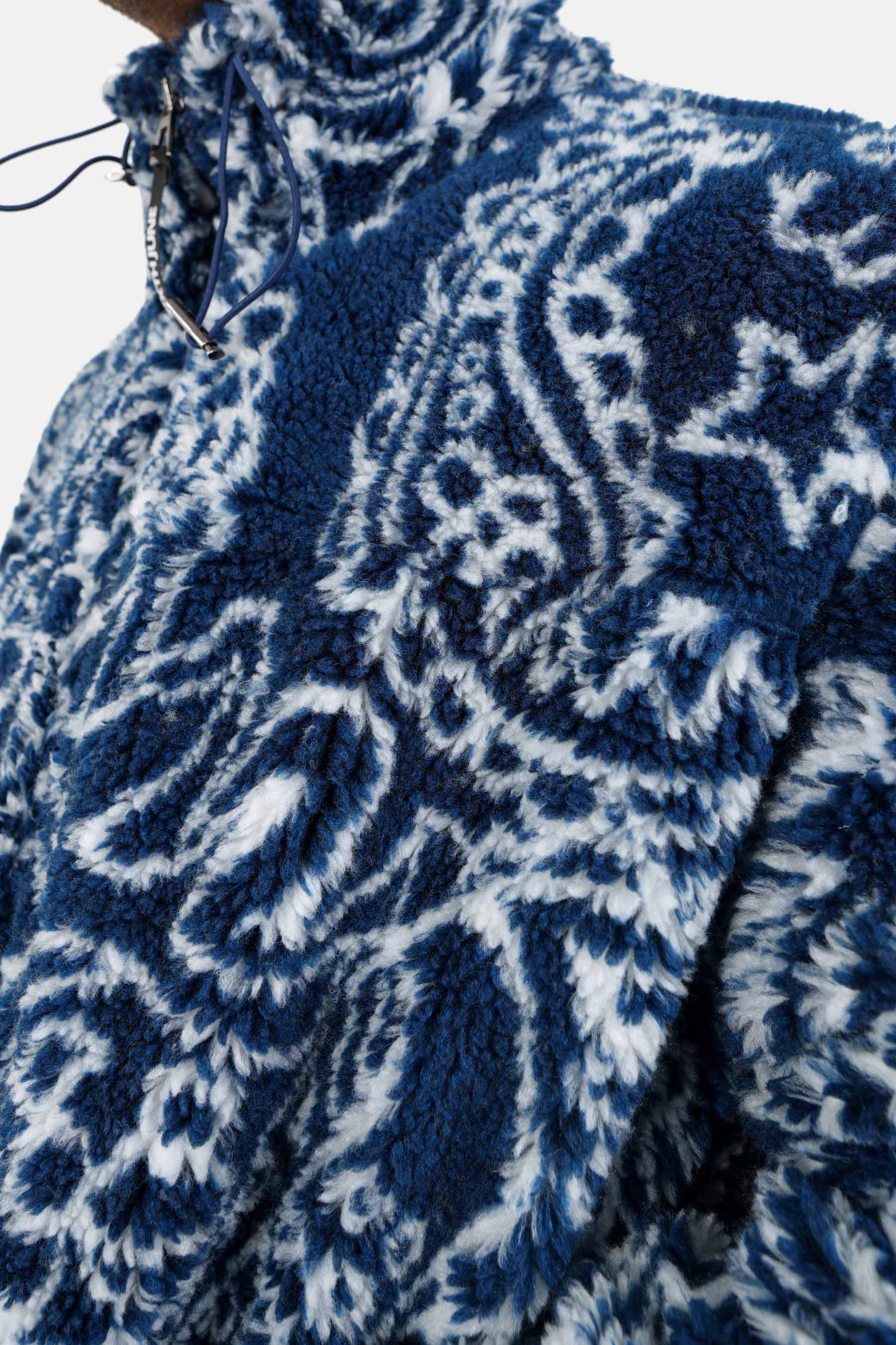 Veste bandana polaire Bleu - Image 3