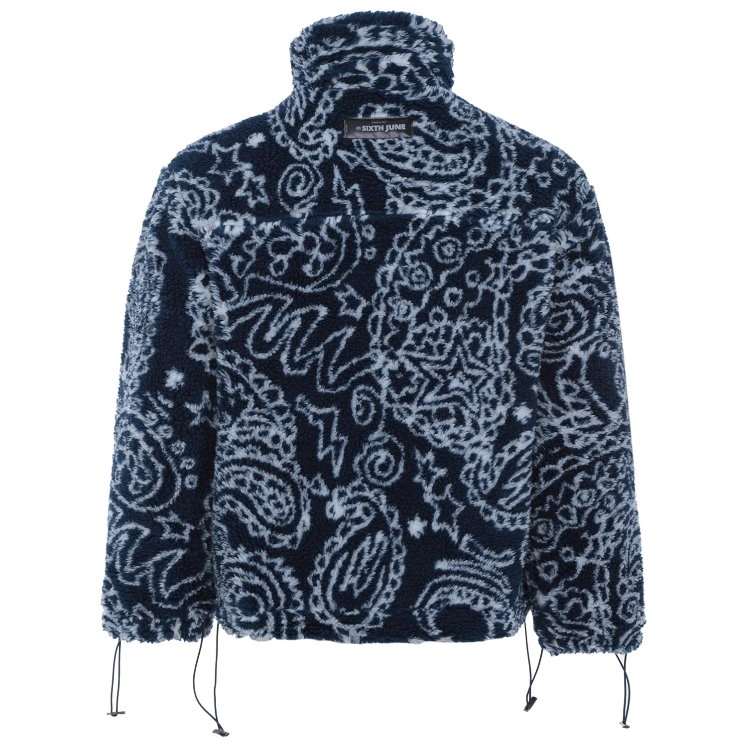 Veste bandana polaire Bleu - Image 7