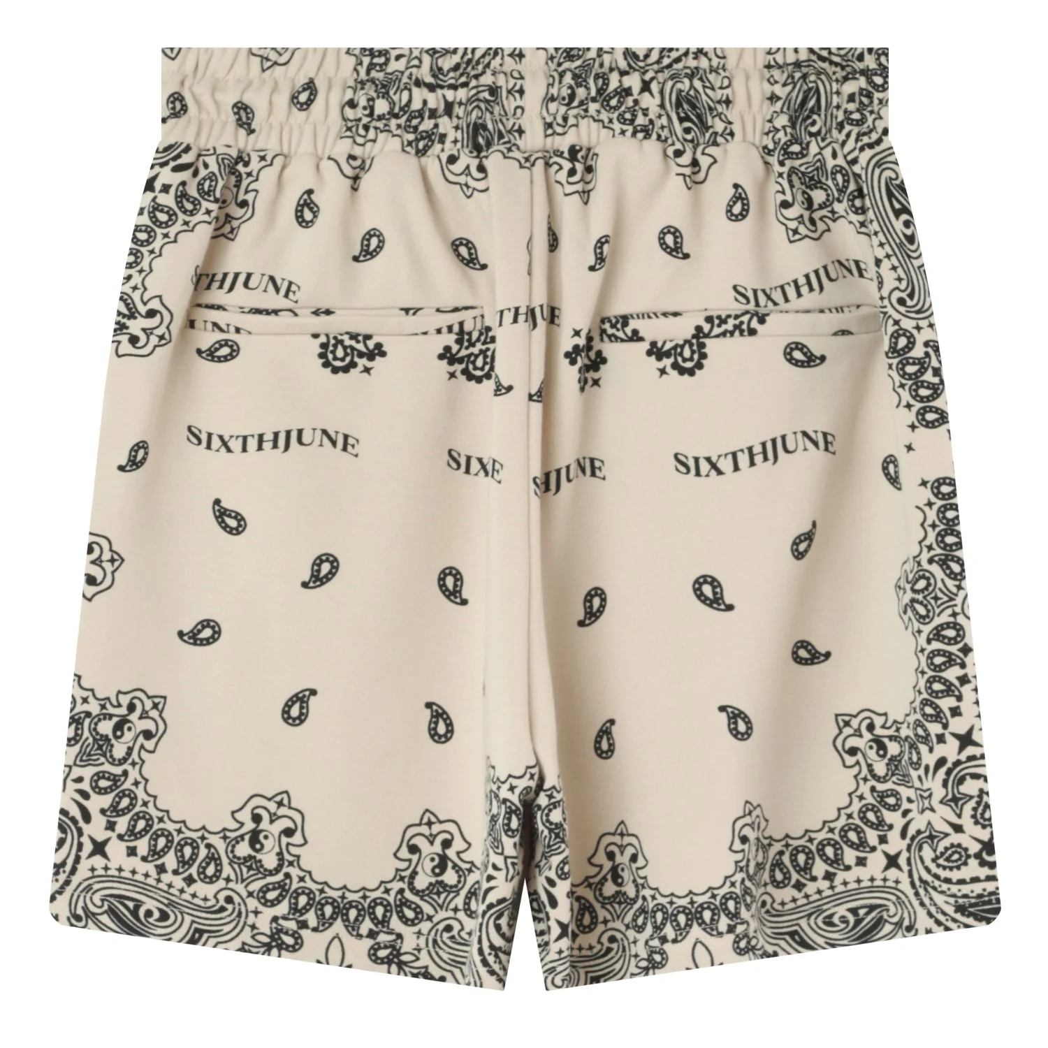 Short imprimé bandana Beige - Image 7