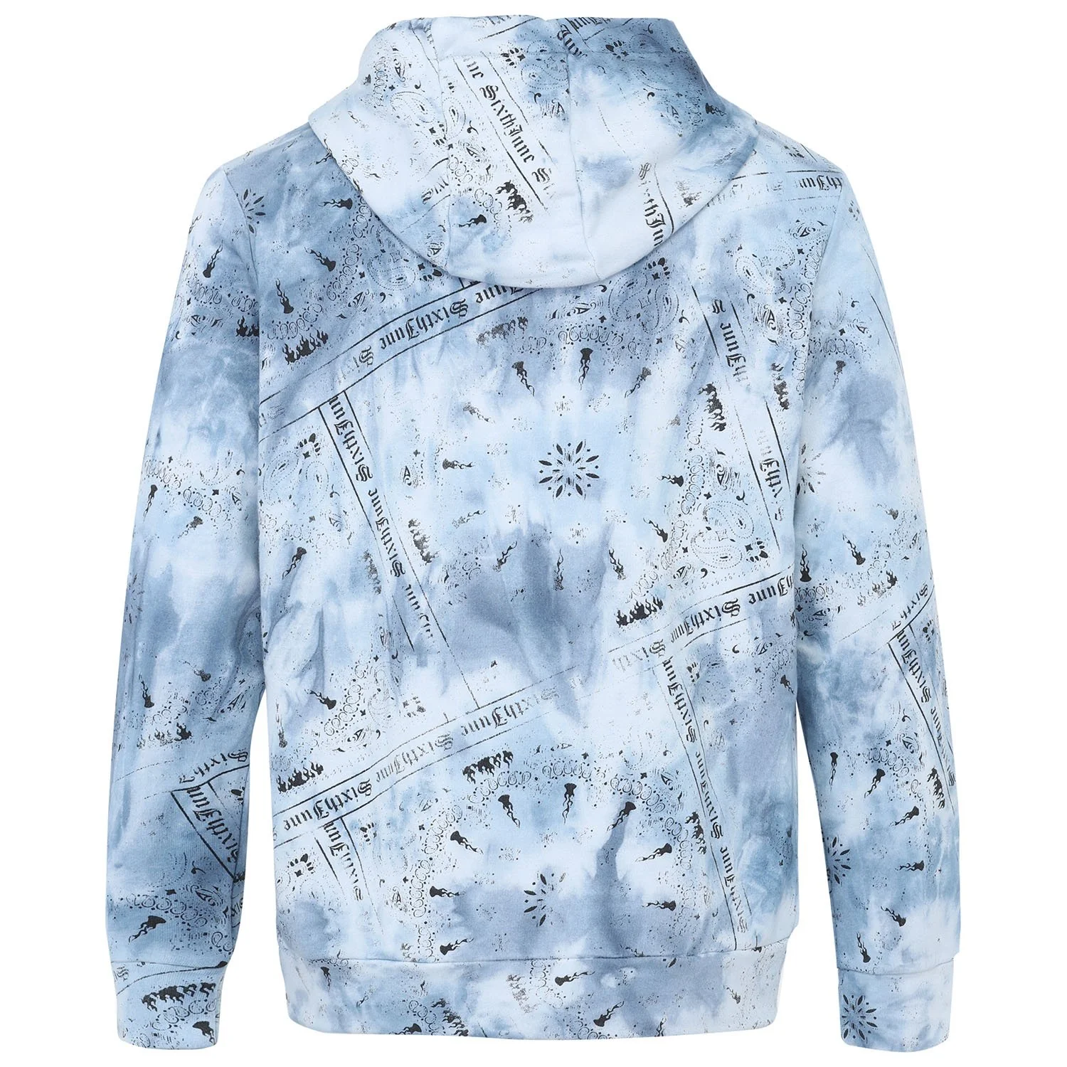 Sweatshirt tie dye bandana Bleu - Image 6