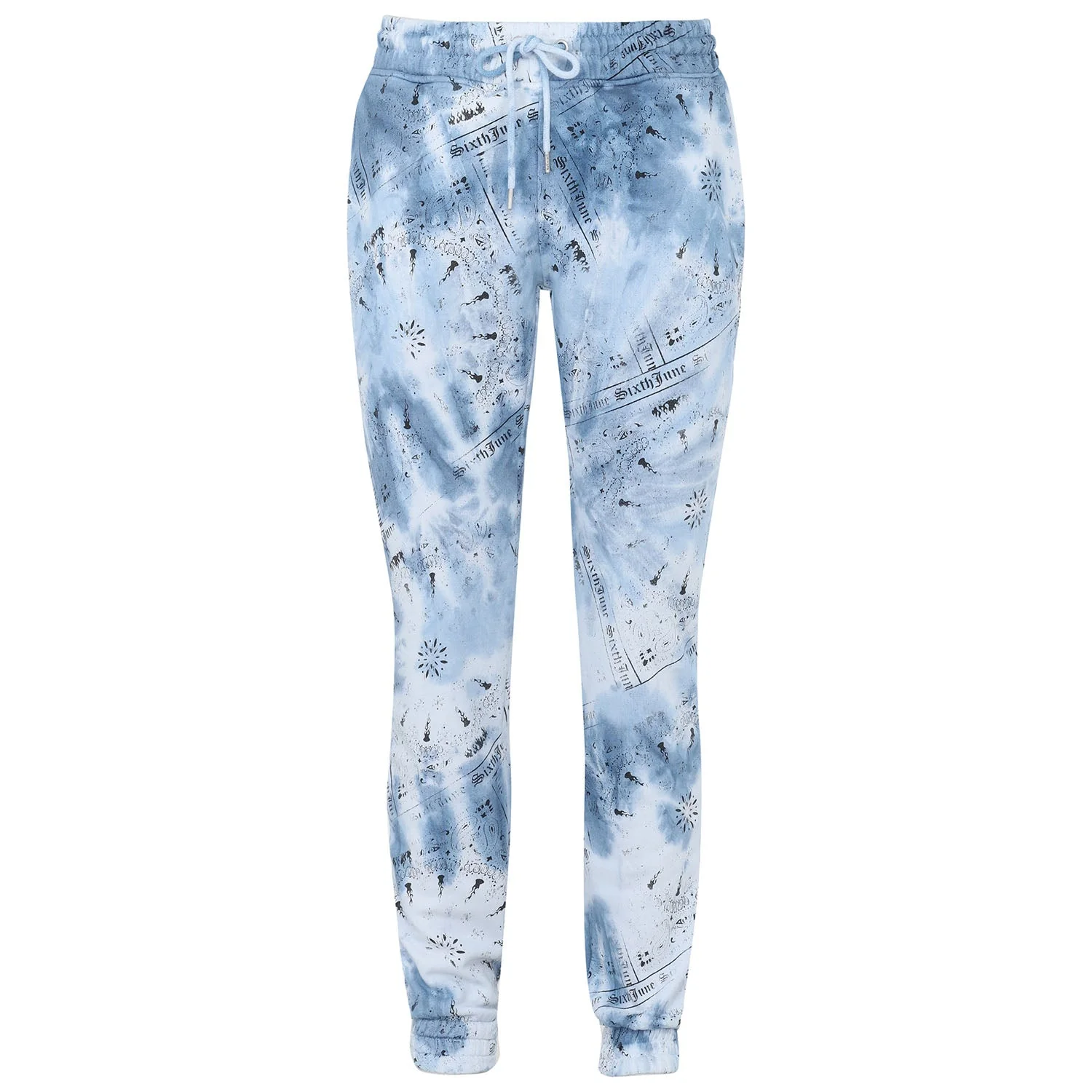 Jogging tie dye bandana Bleu - Image 5