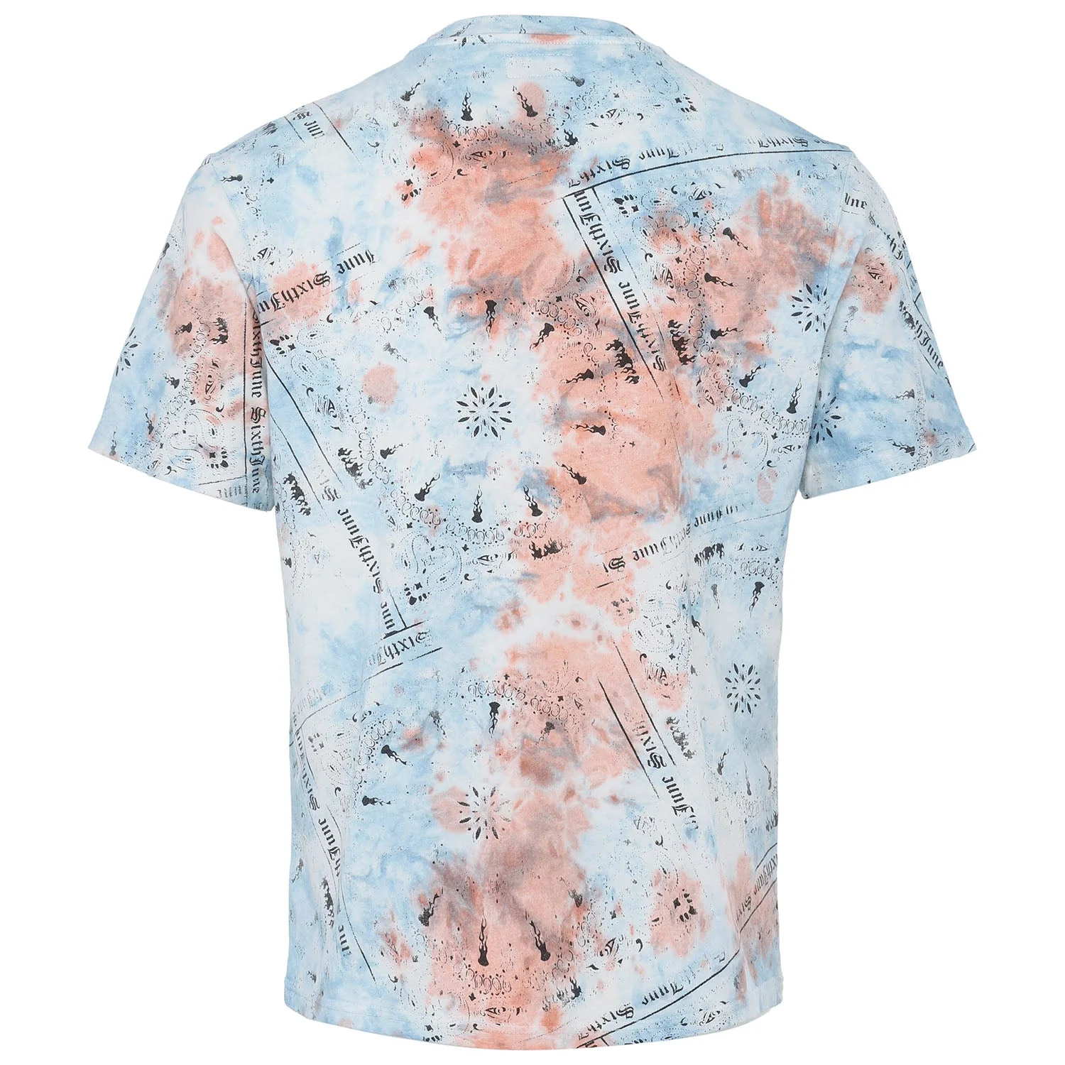 T-shirt tie dye bandana Orange - Image 7
