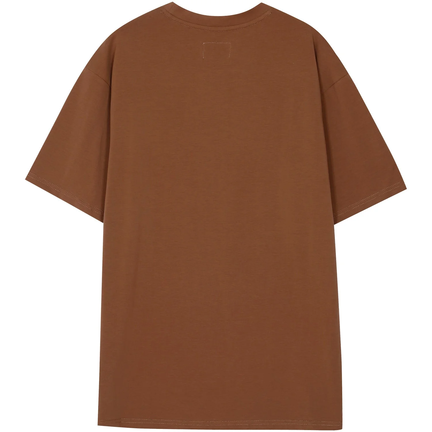 T-shirt barcode Marron - Image 7