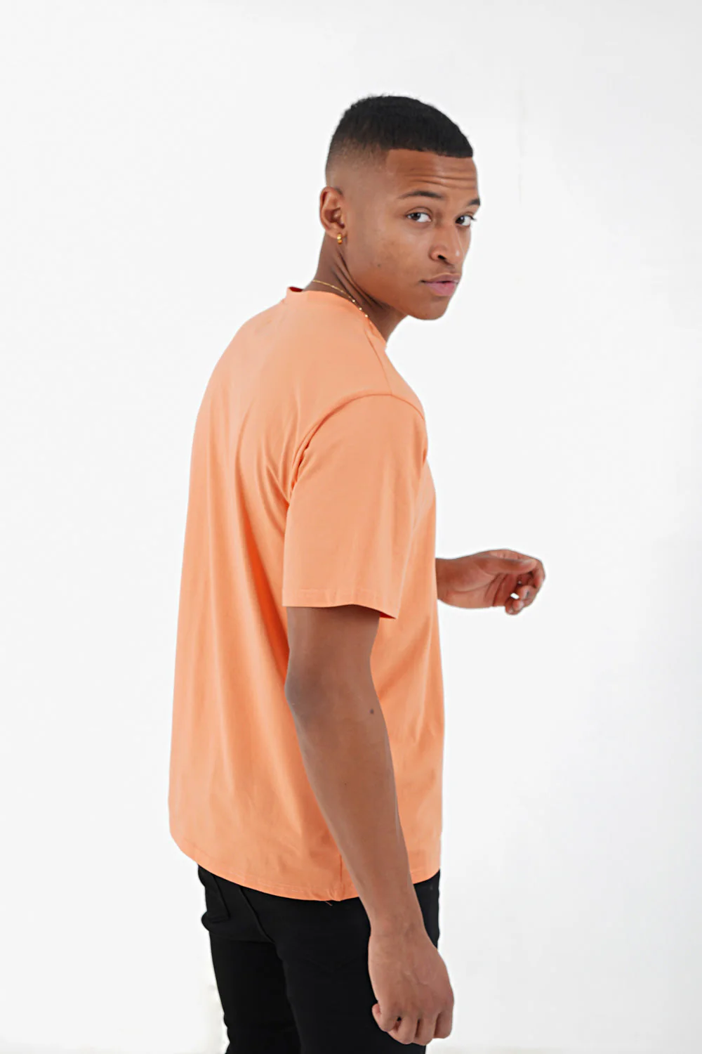 T-shirt barcode Orange - Image 4