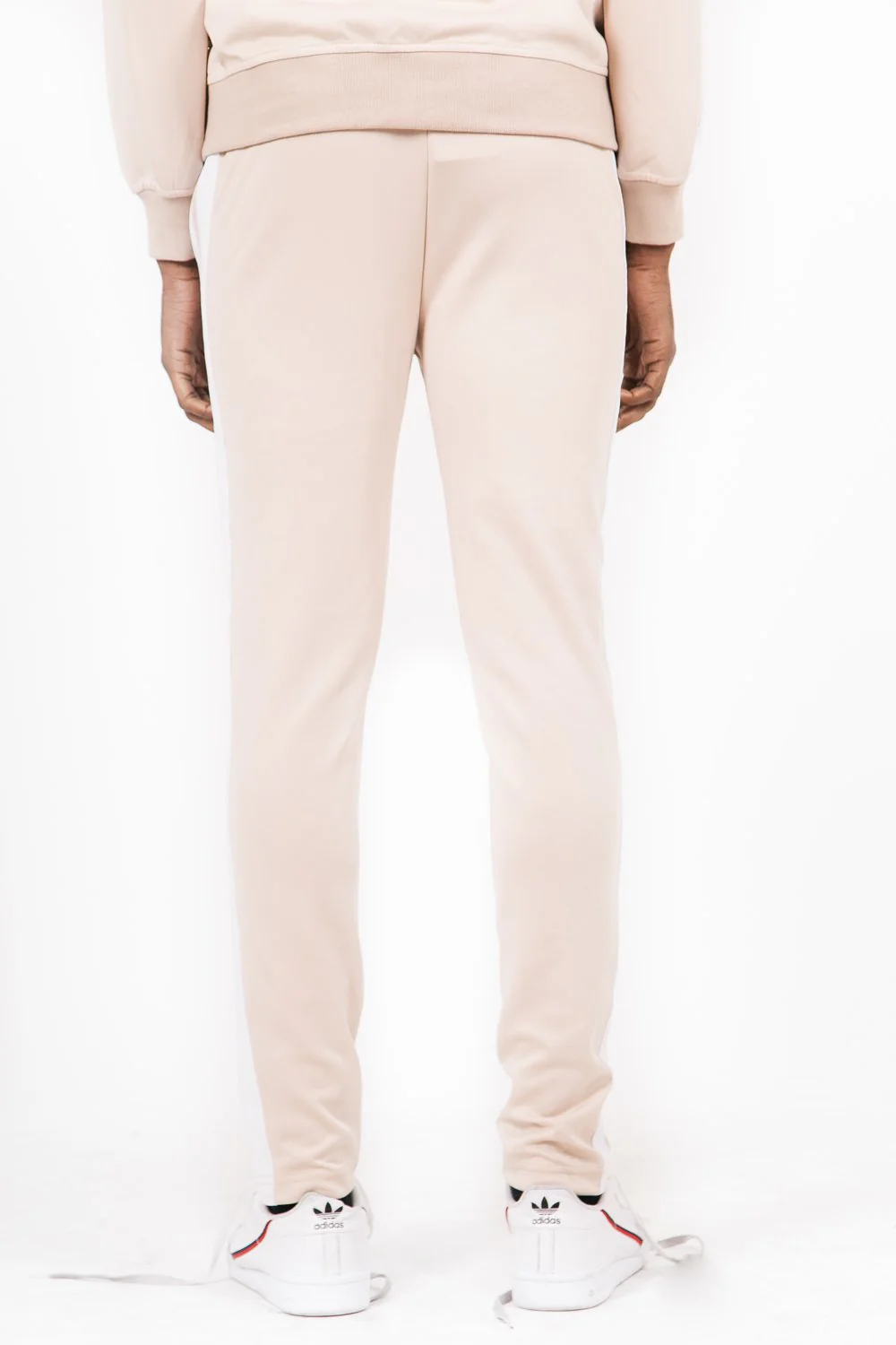 Bas survêtement trackpant beige - Image 4