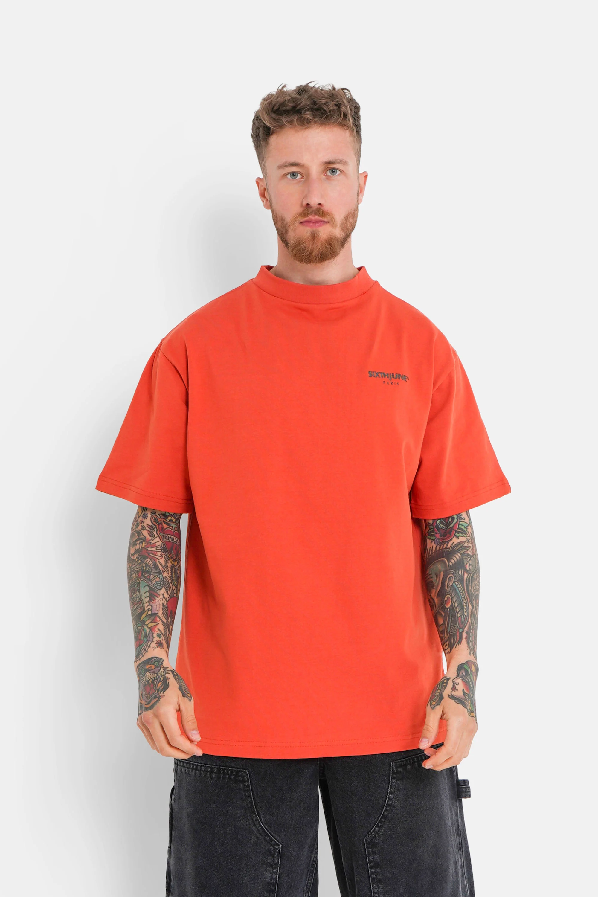 T-shirt logo patch dos Orange