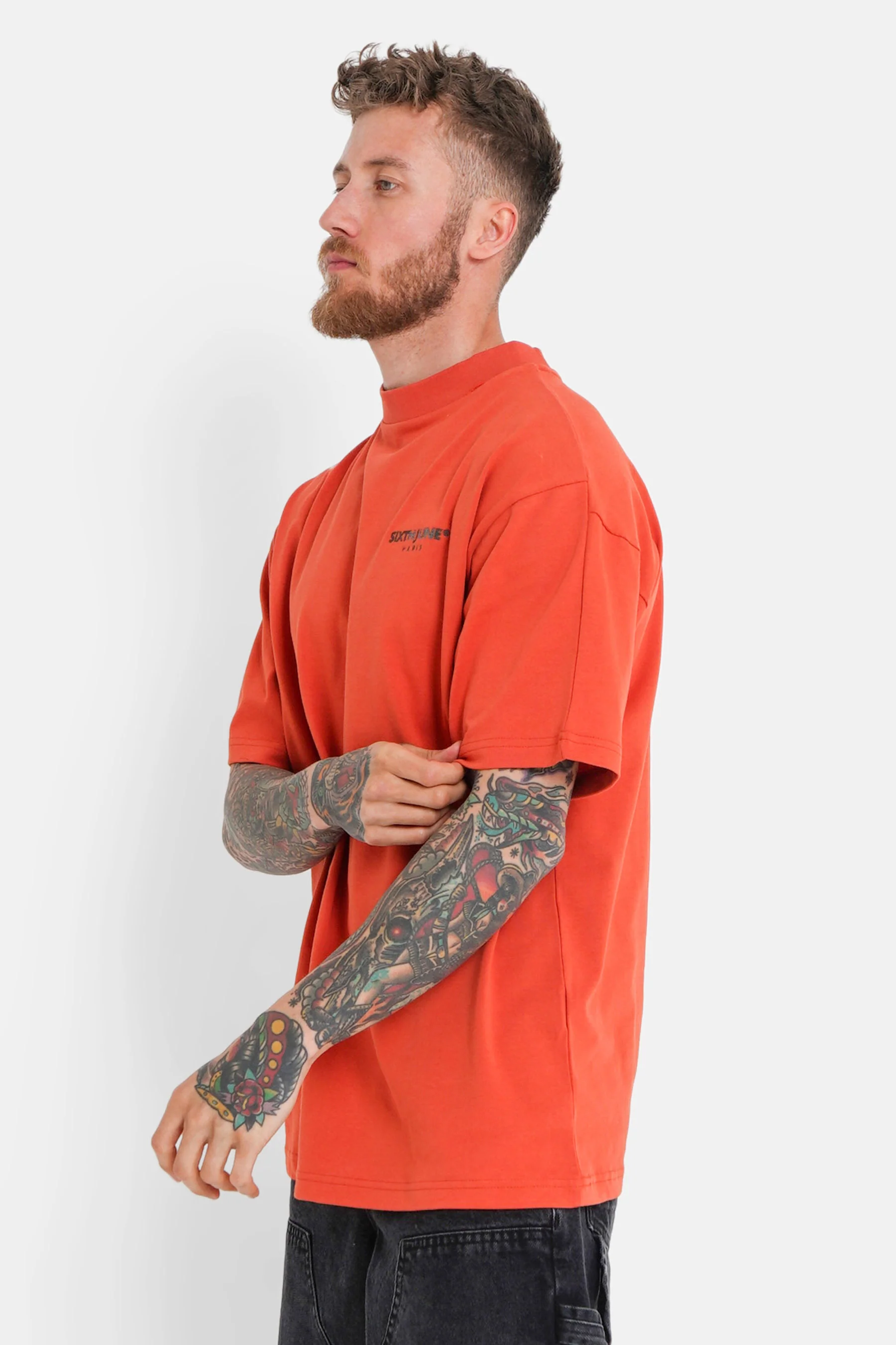 T-shirt logo patch dos Orange - Image 4