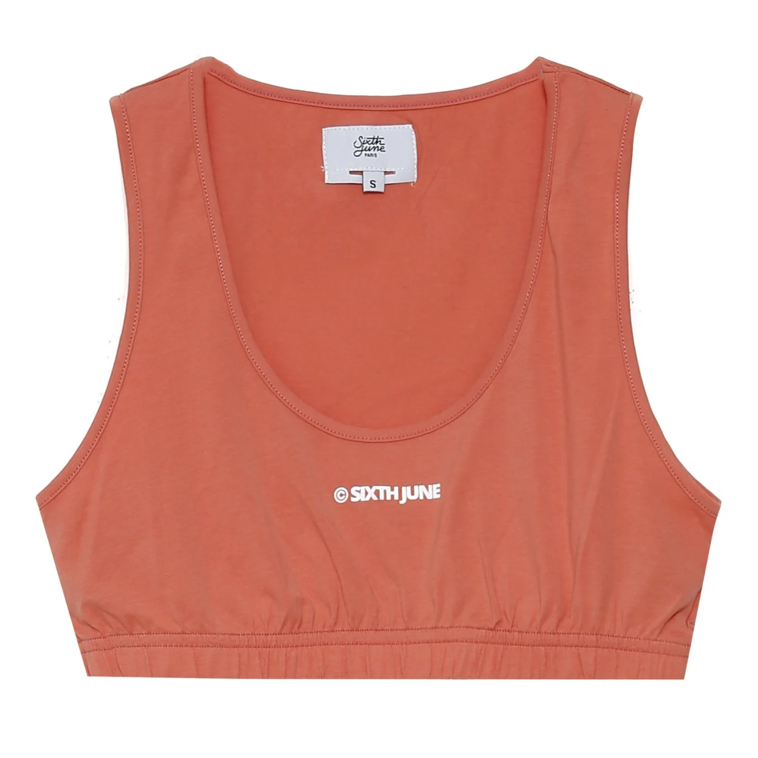 Brassière logo imprimé Orange - Image 6