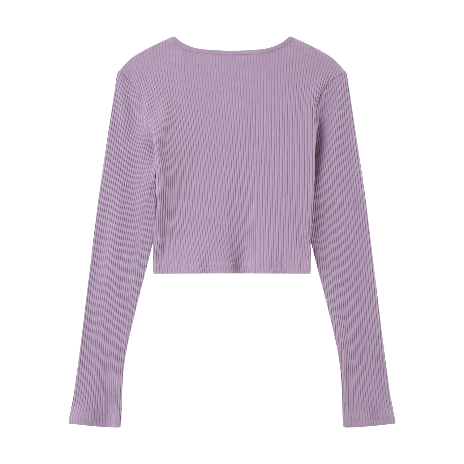 RIBBED jewel l/s top - Image 7