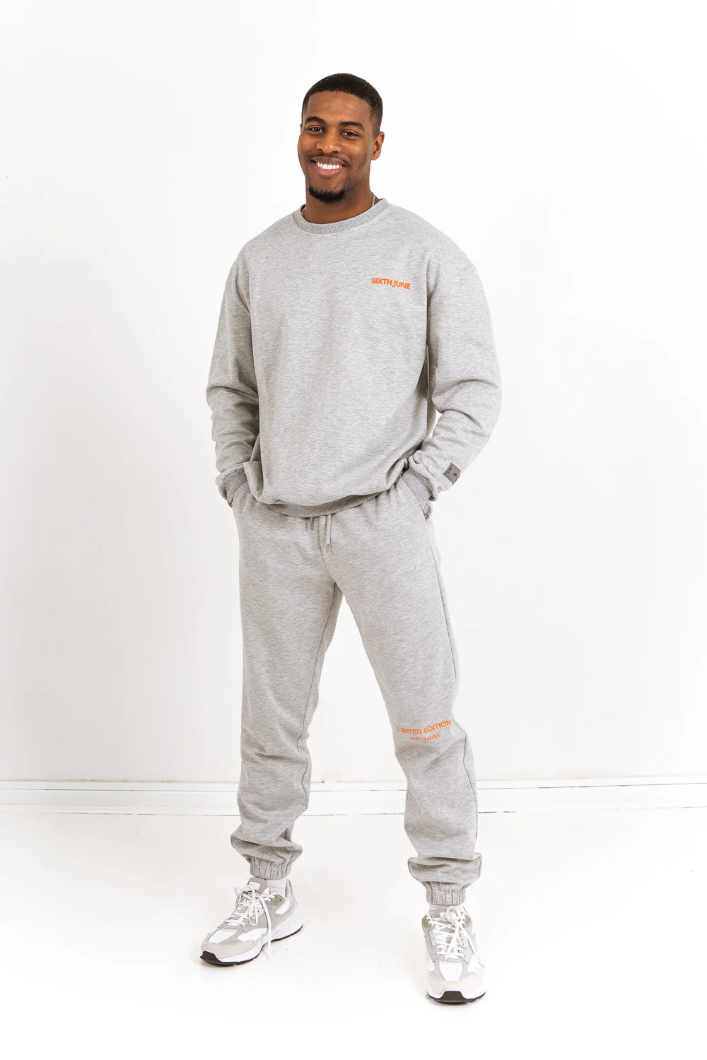 Jogging basique limited edition gris - Image 5