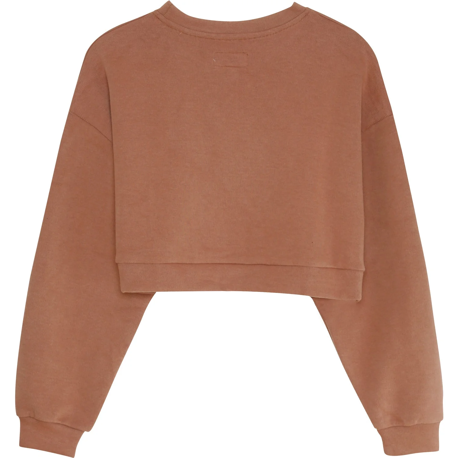 Sweatshirt signature molletonnée Beige foncé - Image 7