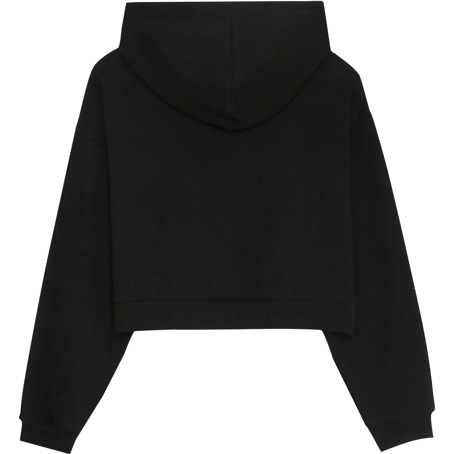 Sweatshirt capuche molletonné Noir - Image 7