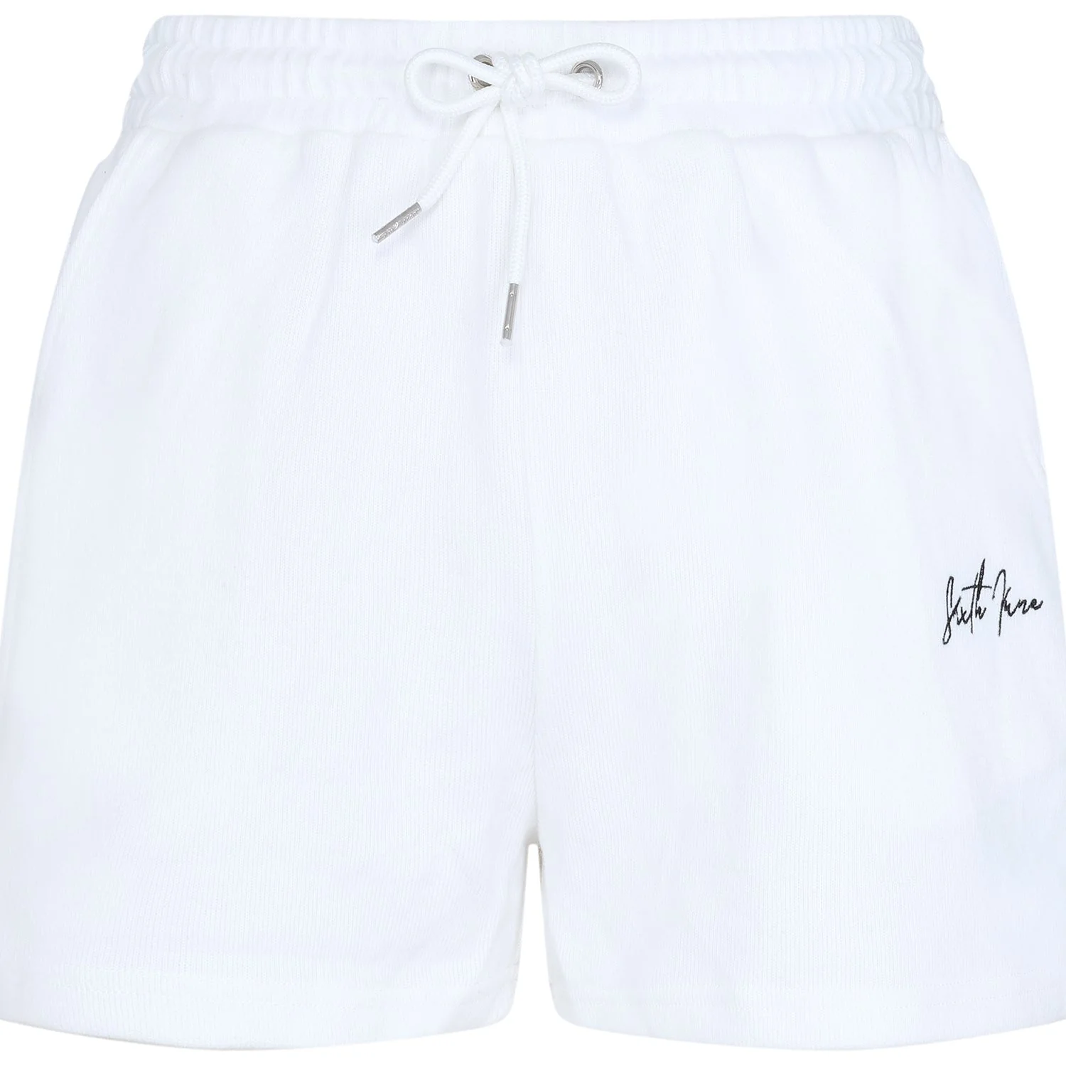 Short court signature molletonné Blanc - Image 5